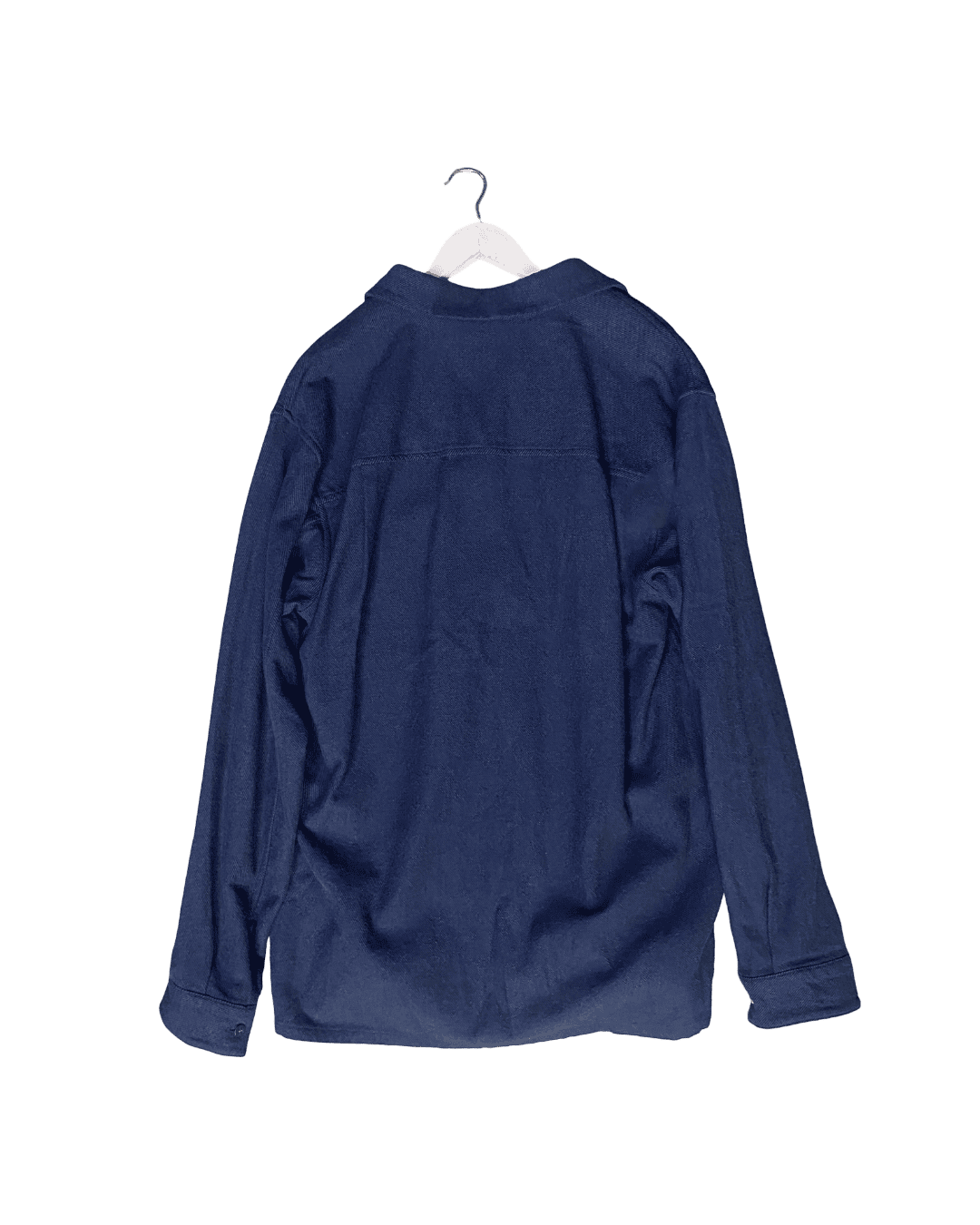 Size 4 (XL) | Blue Blue Japan Heavy Cotton Twill Shirt