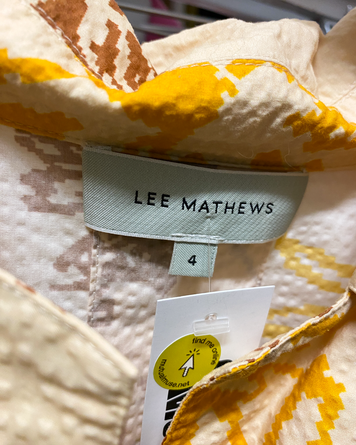 Size 4 (XL) | Lee Mathews Floral Camp Shirt