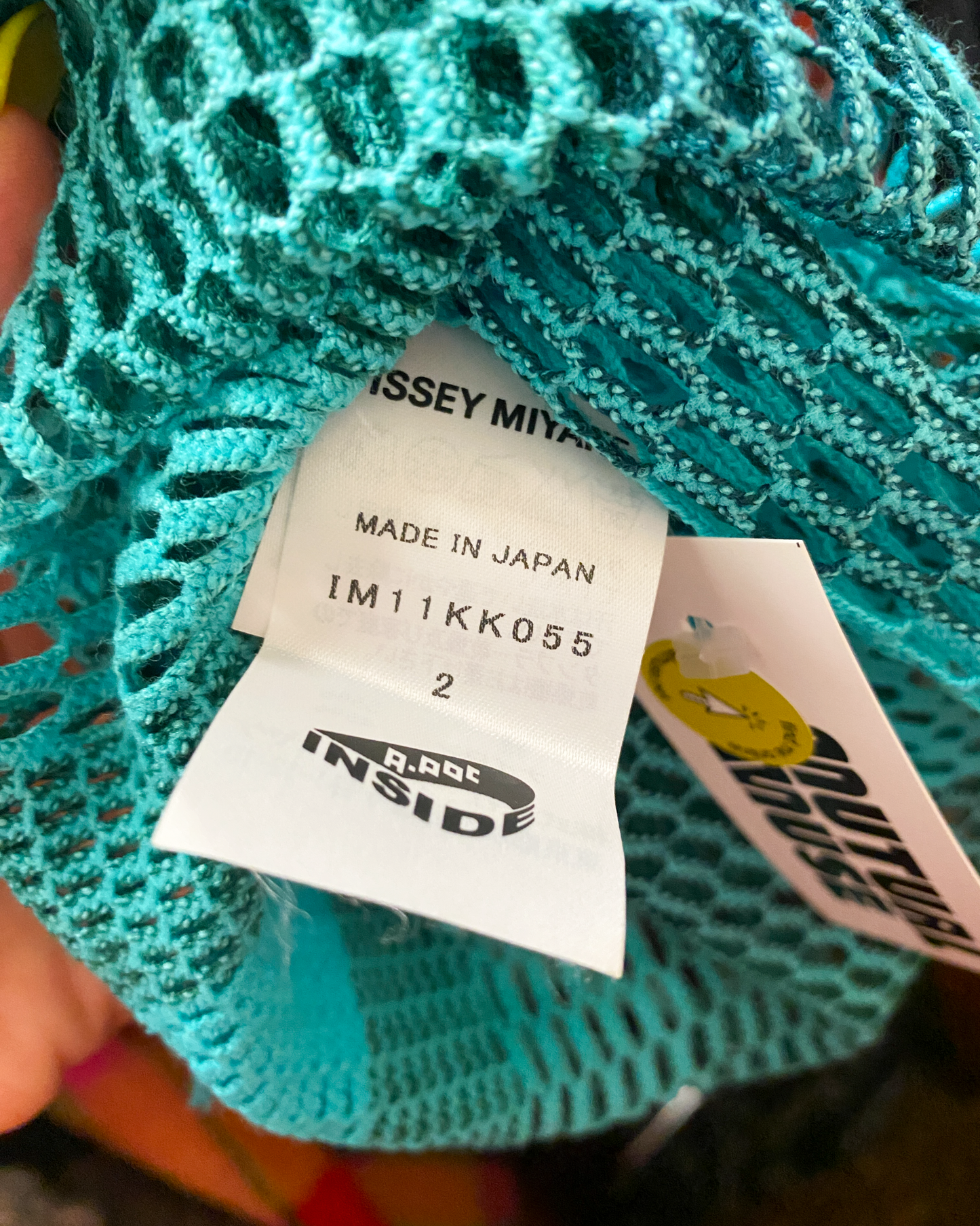 Size M | Issey Miyake Fishnet Top