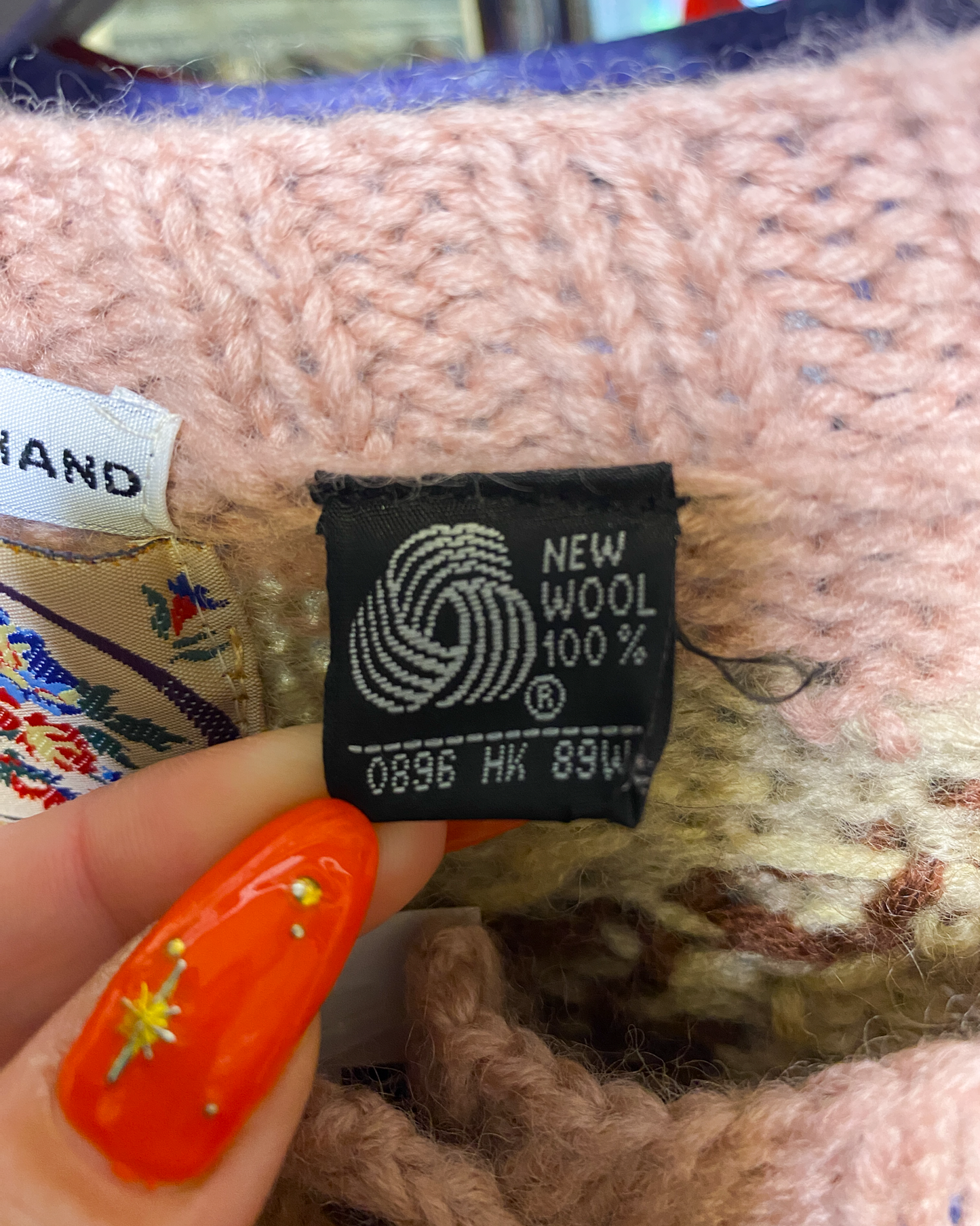 Size M | Voice of Europe Handknit Wool Cardigan