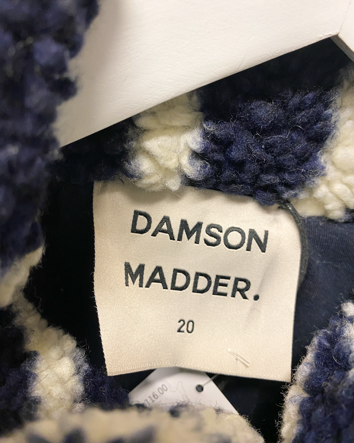 Size 20 | Damson Madder Fleece Bow Print Jacket