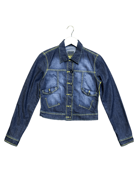Size M | Marithé François Girbaud Y2K Denim Jacket