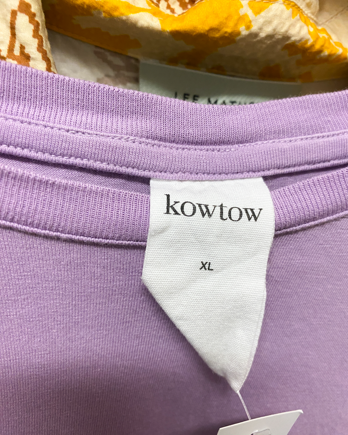Size XL | Kowtow Organic Cotton Long Sleeve T-shirt
