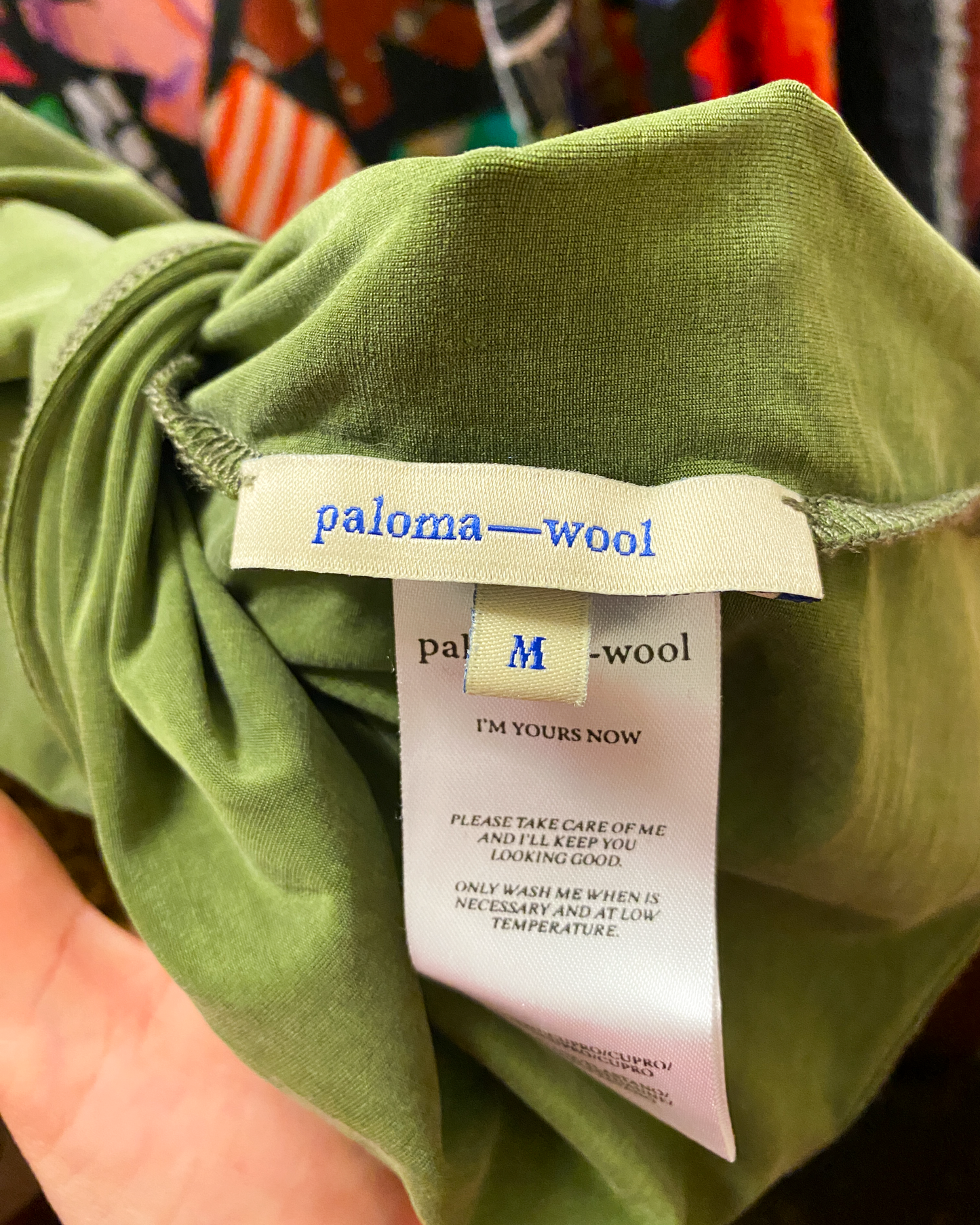 Size M | Paloma Wool Draped Curpro Top