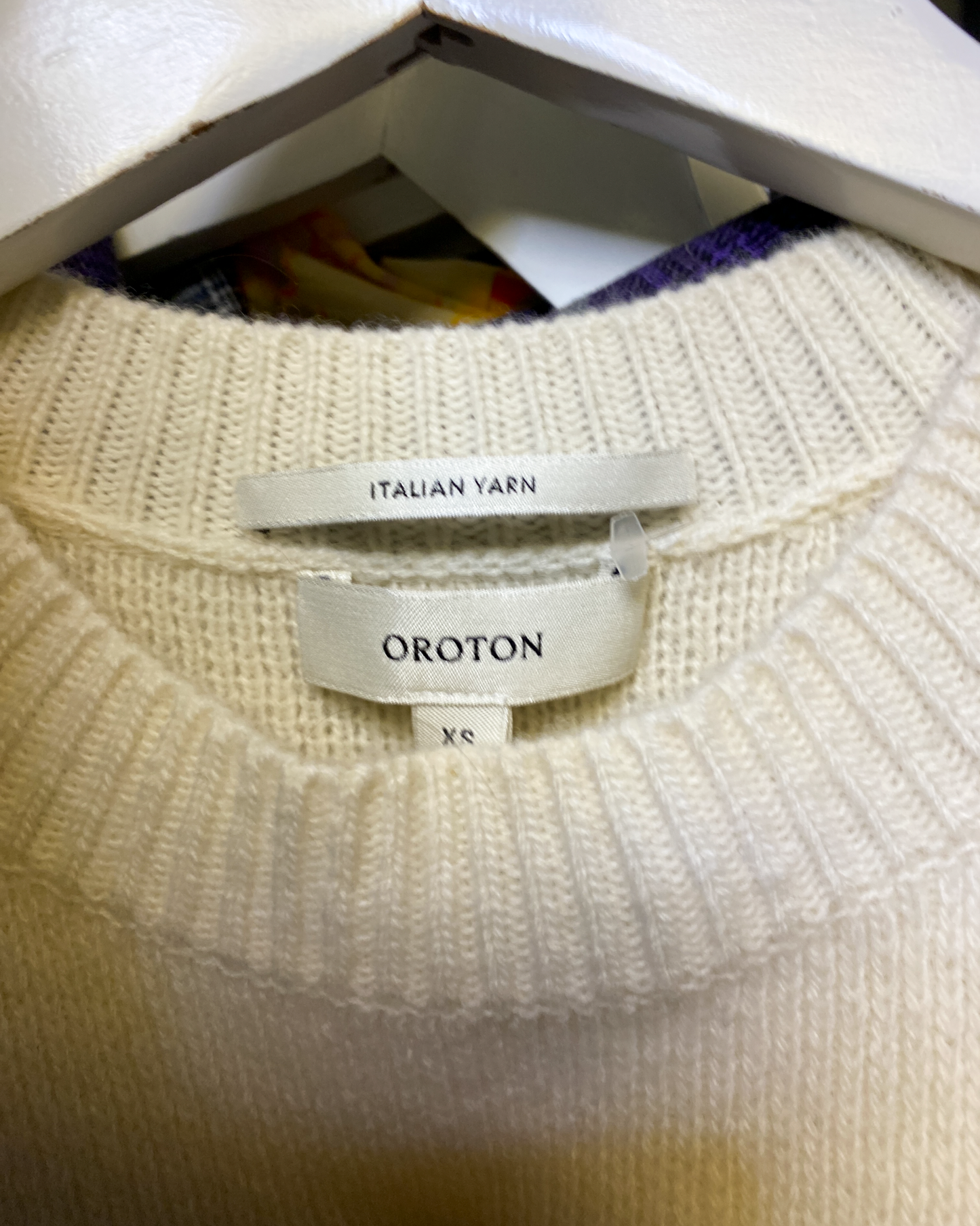 Size XS | Oroton Cropped Wool Vest