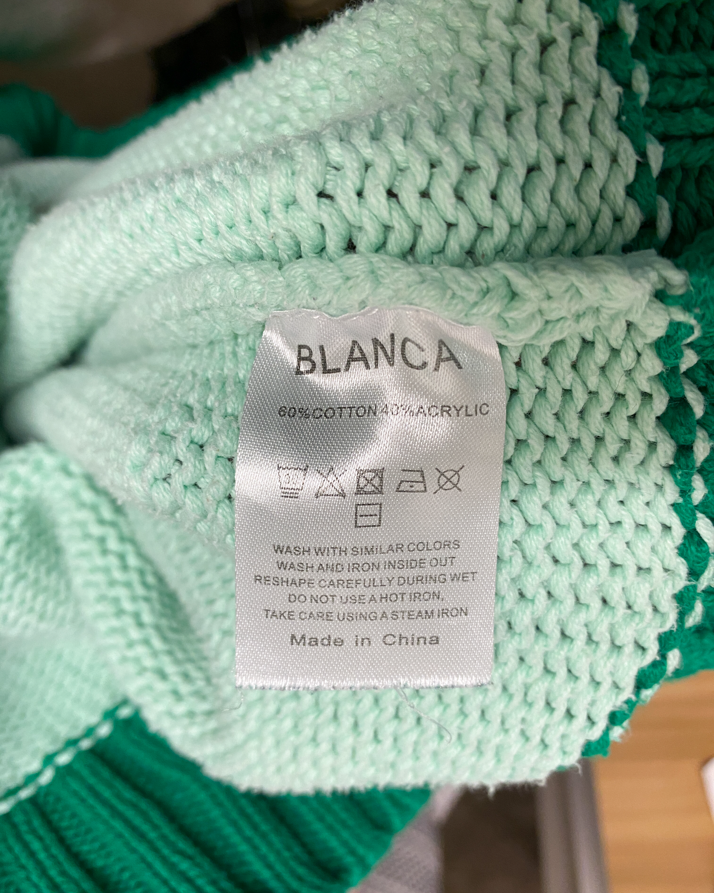 Size L | Blanca Chunky Cotton Blend Jumper