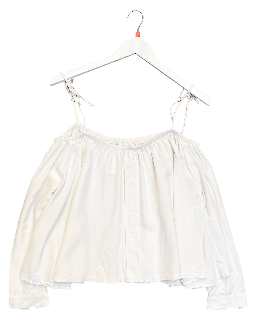 Size 40 (L) | Sandy Liang Off-Shoulder Hammond Top