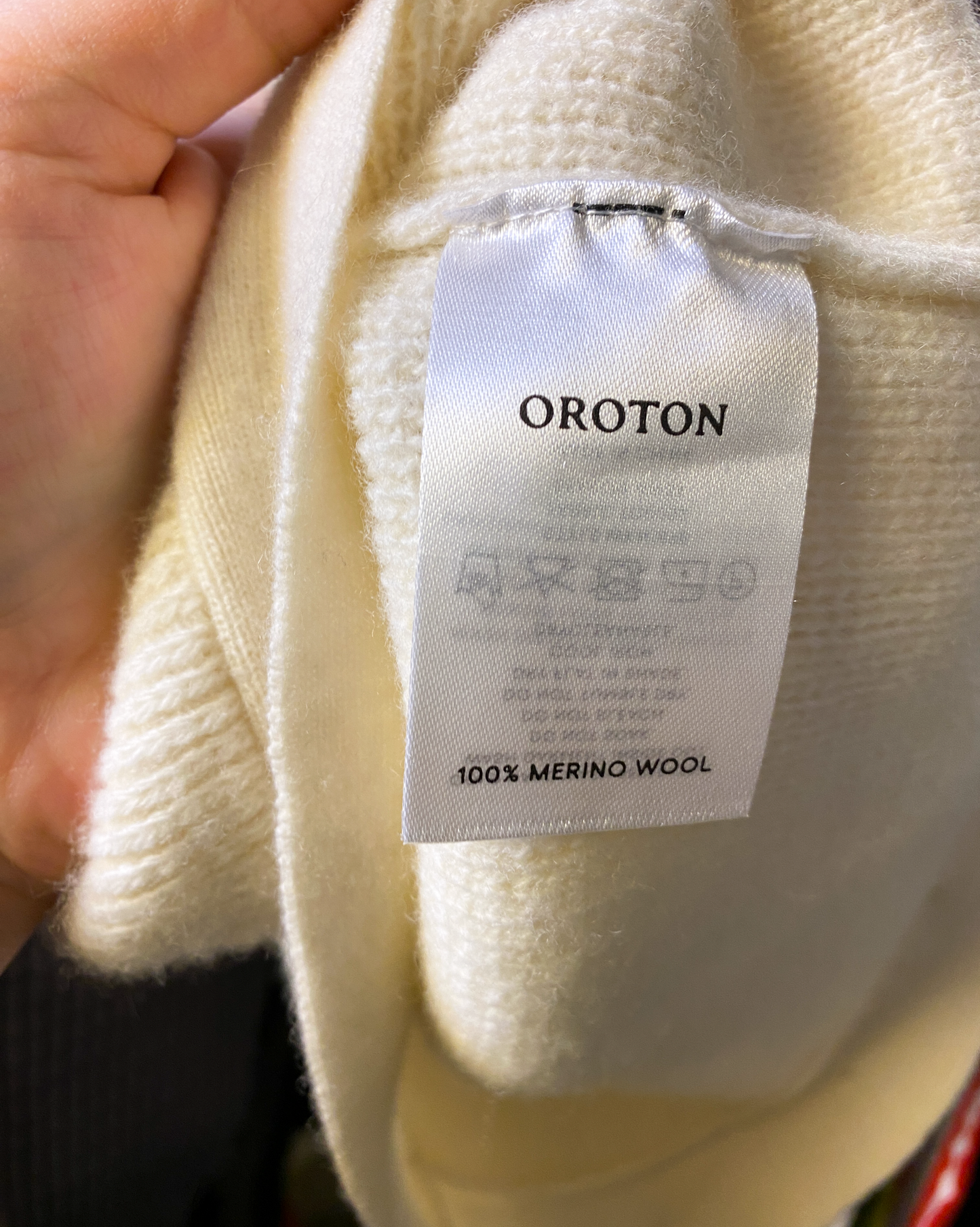 Size XS | Oroton Cropped Wool Vest
