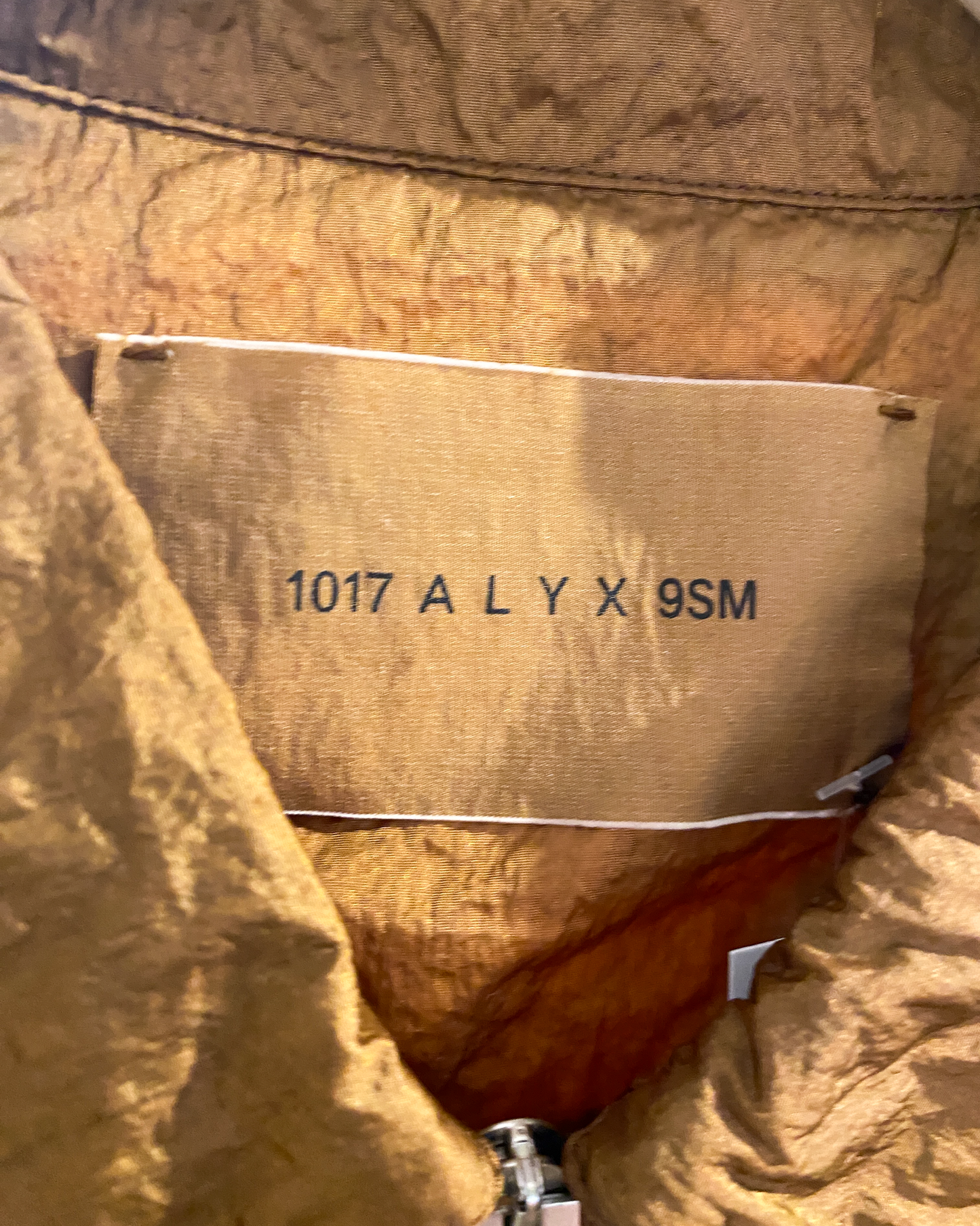 Size 50 (L) | 1017 Alyx 9SM Crinkled Nylon Shirt