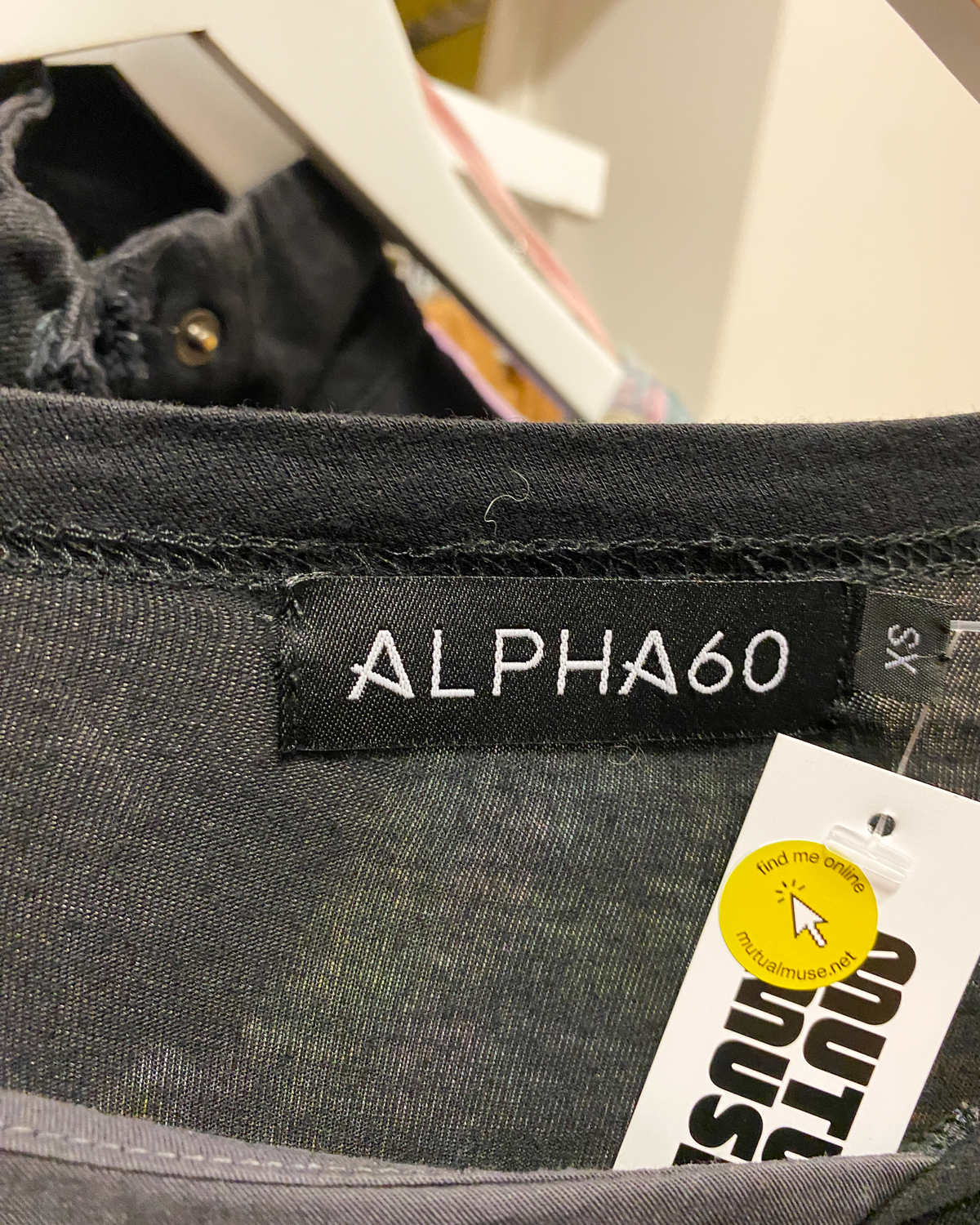 Size XS | Alpha60 Twisted Mini Dress
