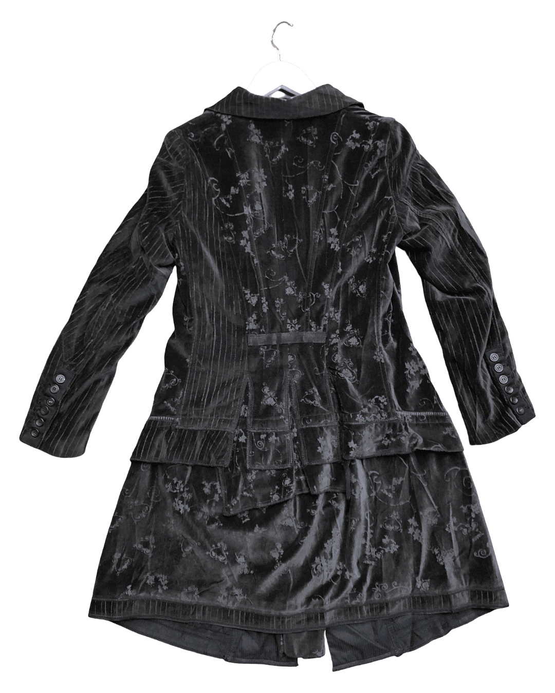Size S | Marithé François Girbaud Y2k Velvet Coat