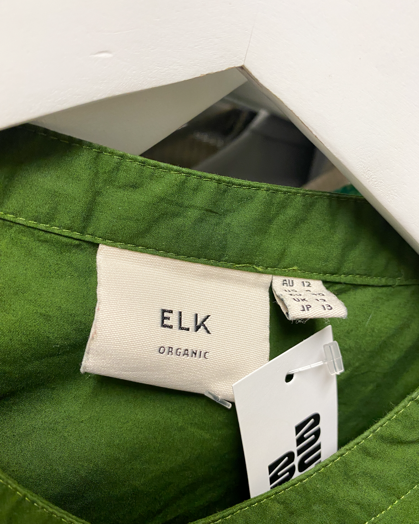 Size 12 | Elk Cotton Peplum Shirt