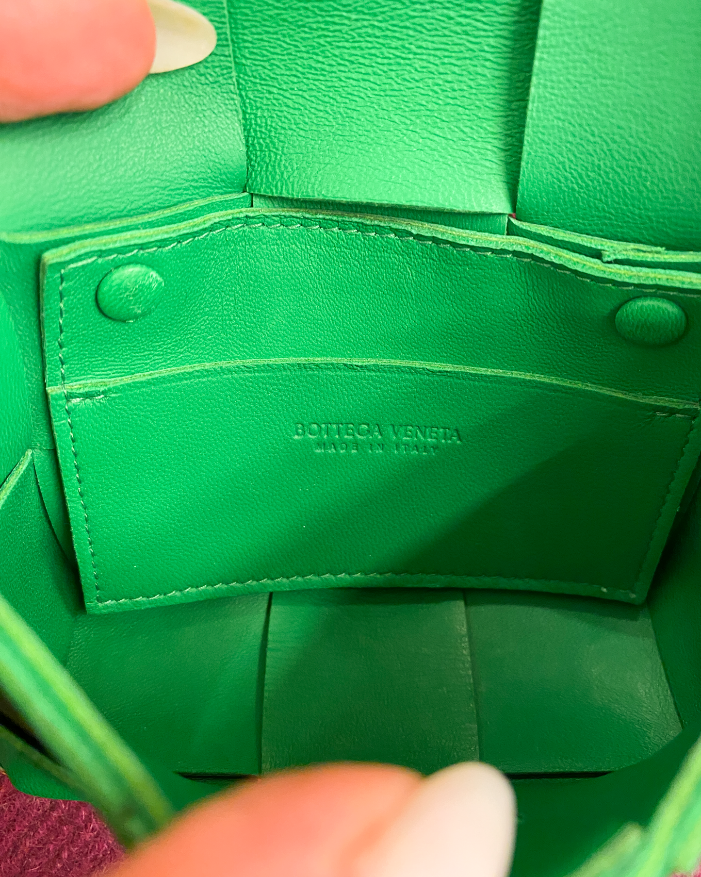 Bottega Veneta Mini Casette Intrecciato Bag
