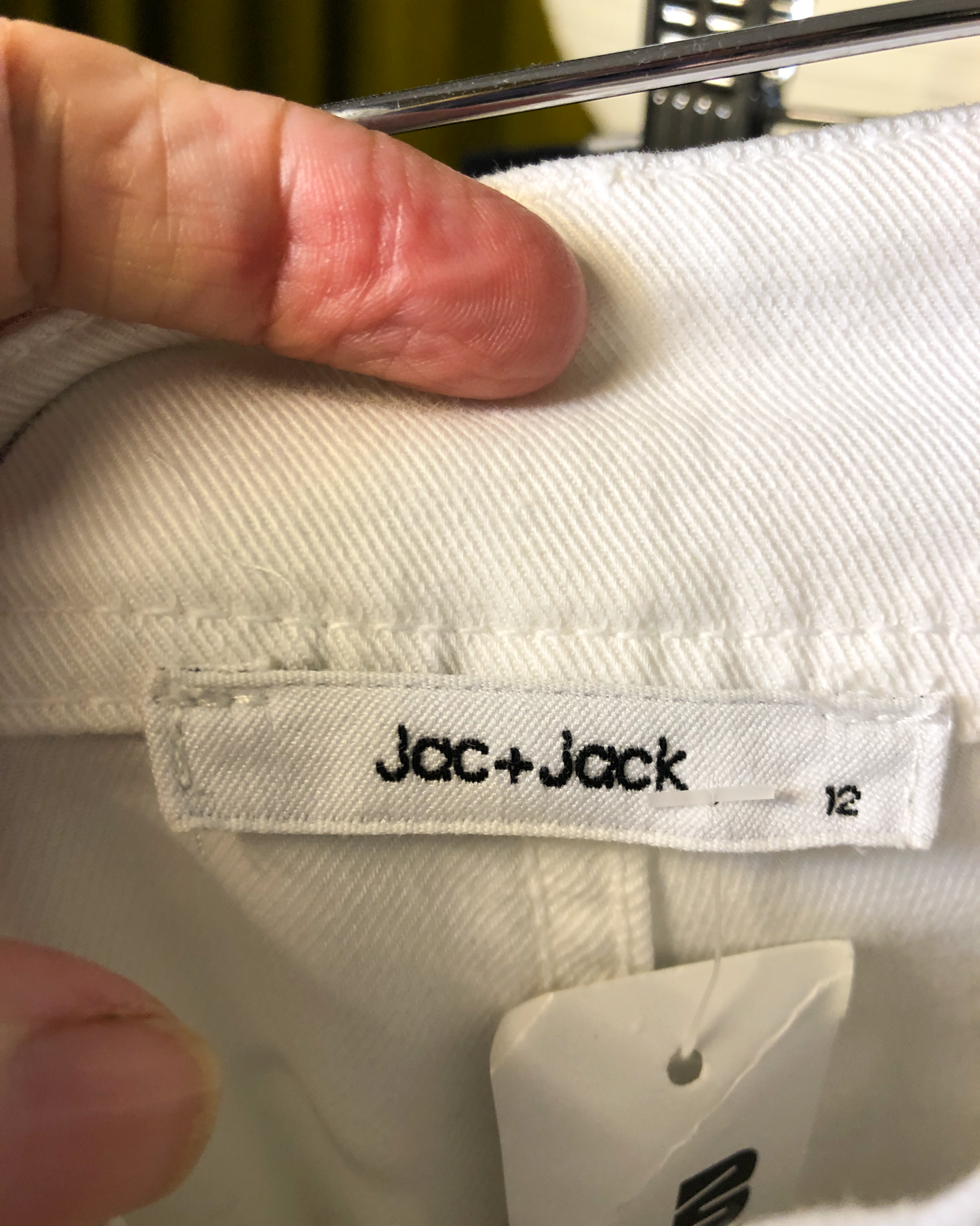 Size L | Jac + Jack Wide Leg Cotton Pants