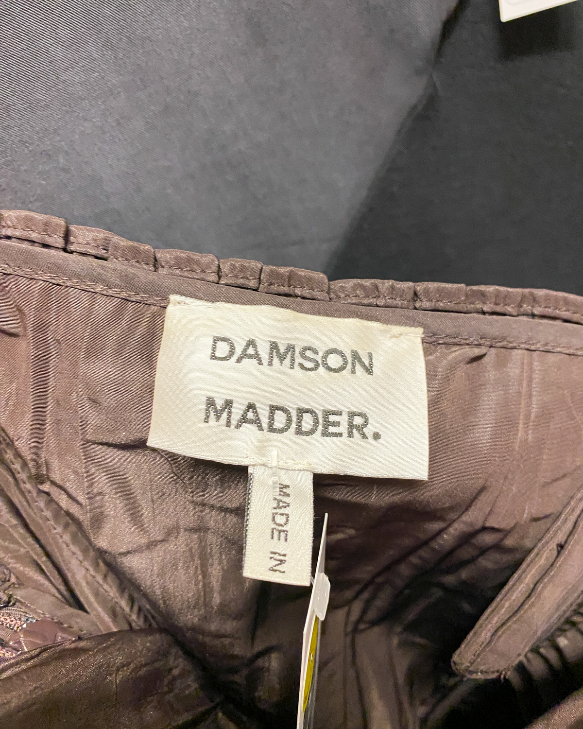 Size 8 | Damson Madder Taffeta Midi Dress