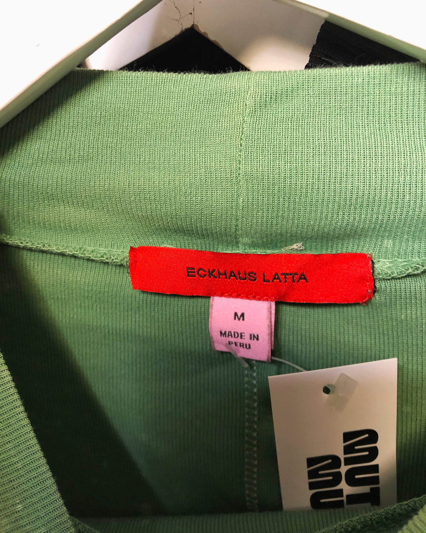 Size M | Eckhaus Latta Lapped Turtleneck Top