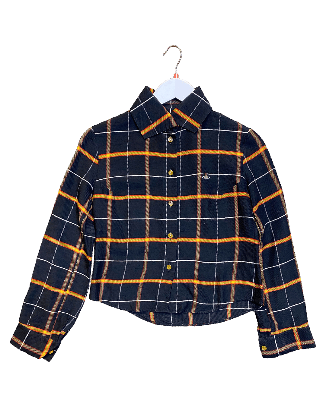 Size S | Vivienne Westwood Red Label Plaid Wool Shirt