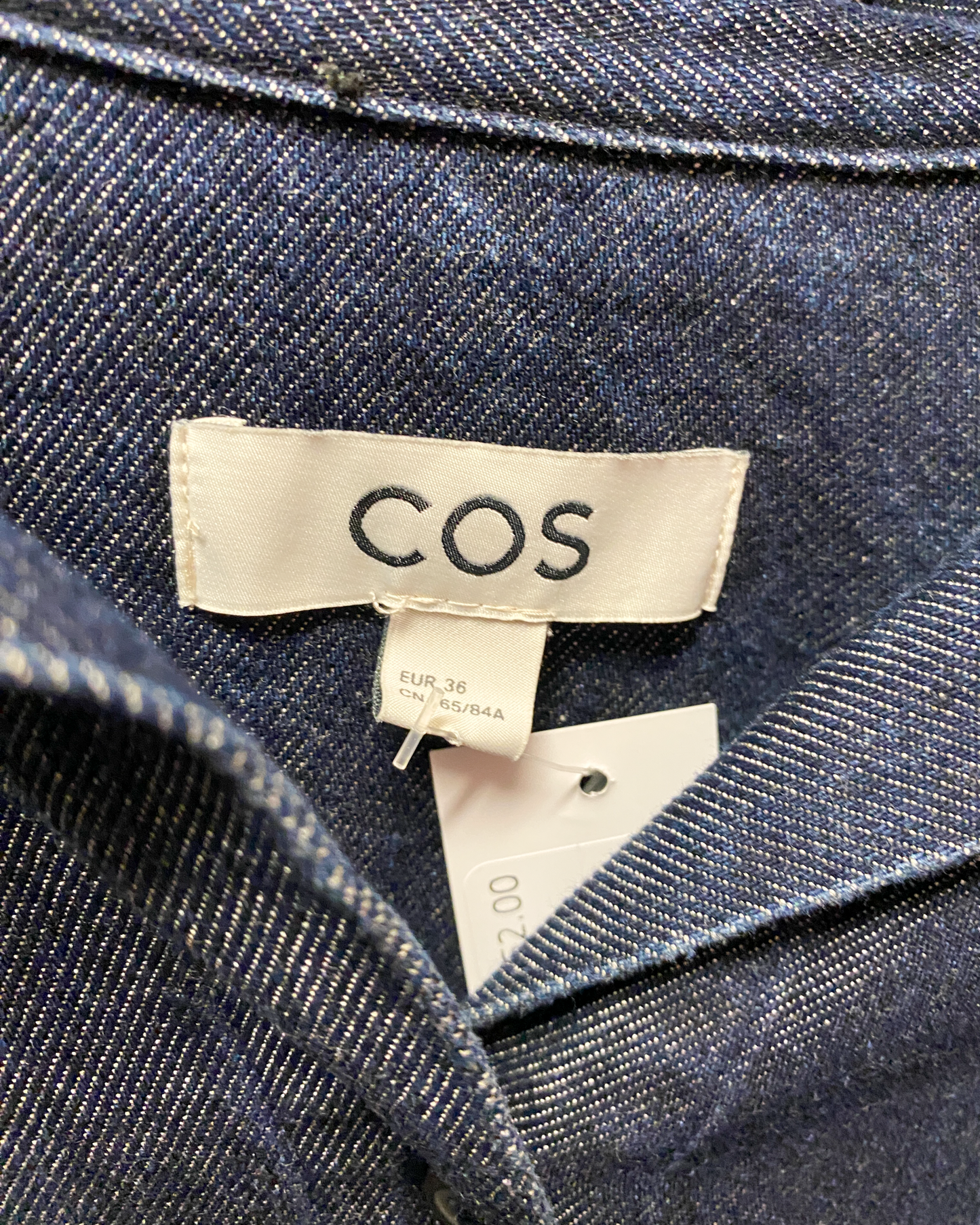 Size M | COS Indigo Denim Shirt Dress