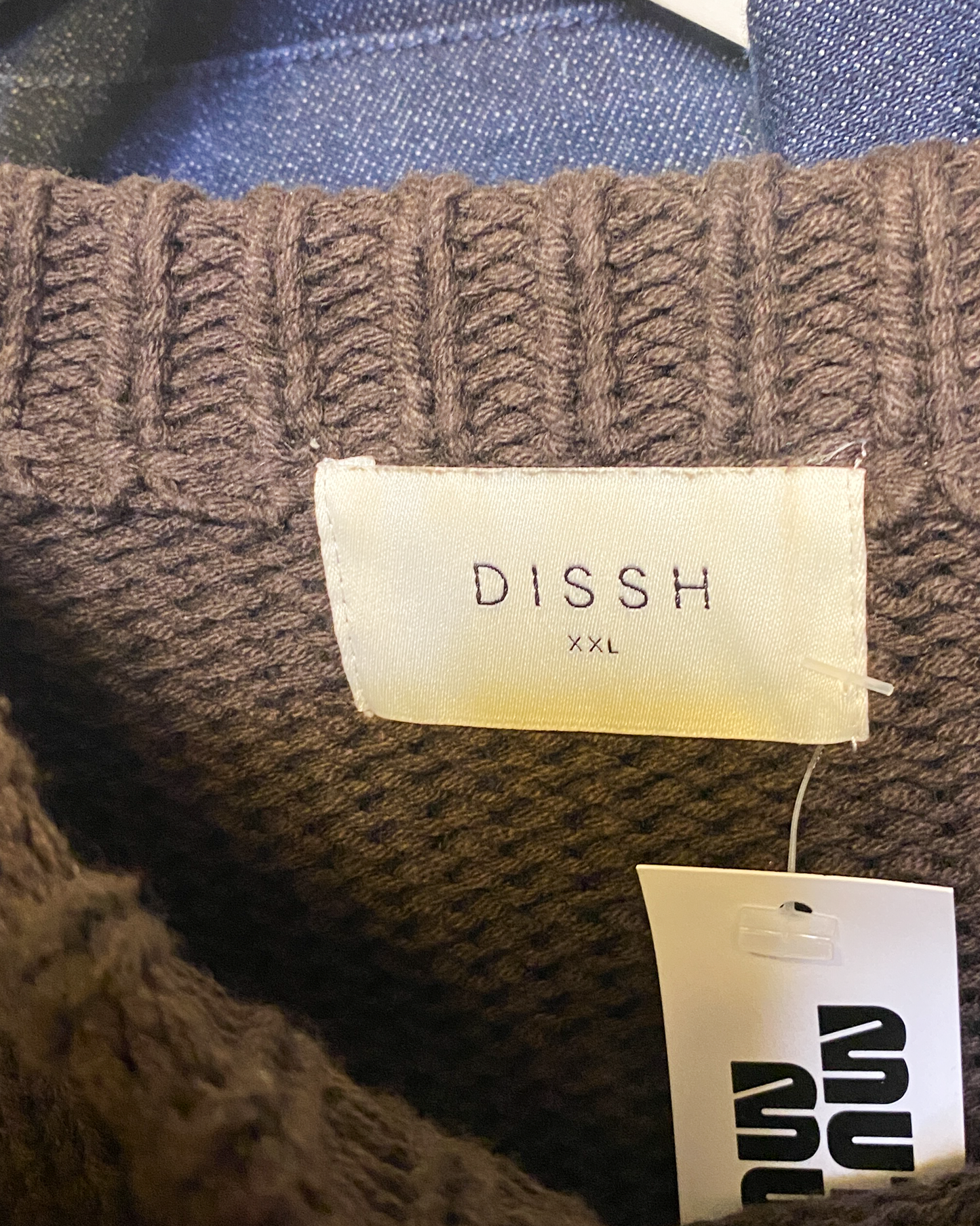 Size XXL | Dissh Chunky Cotton Jumper
