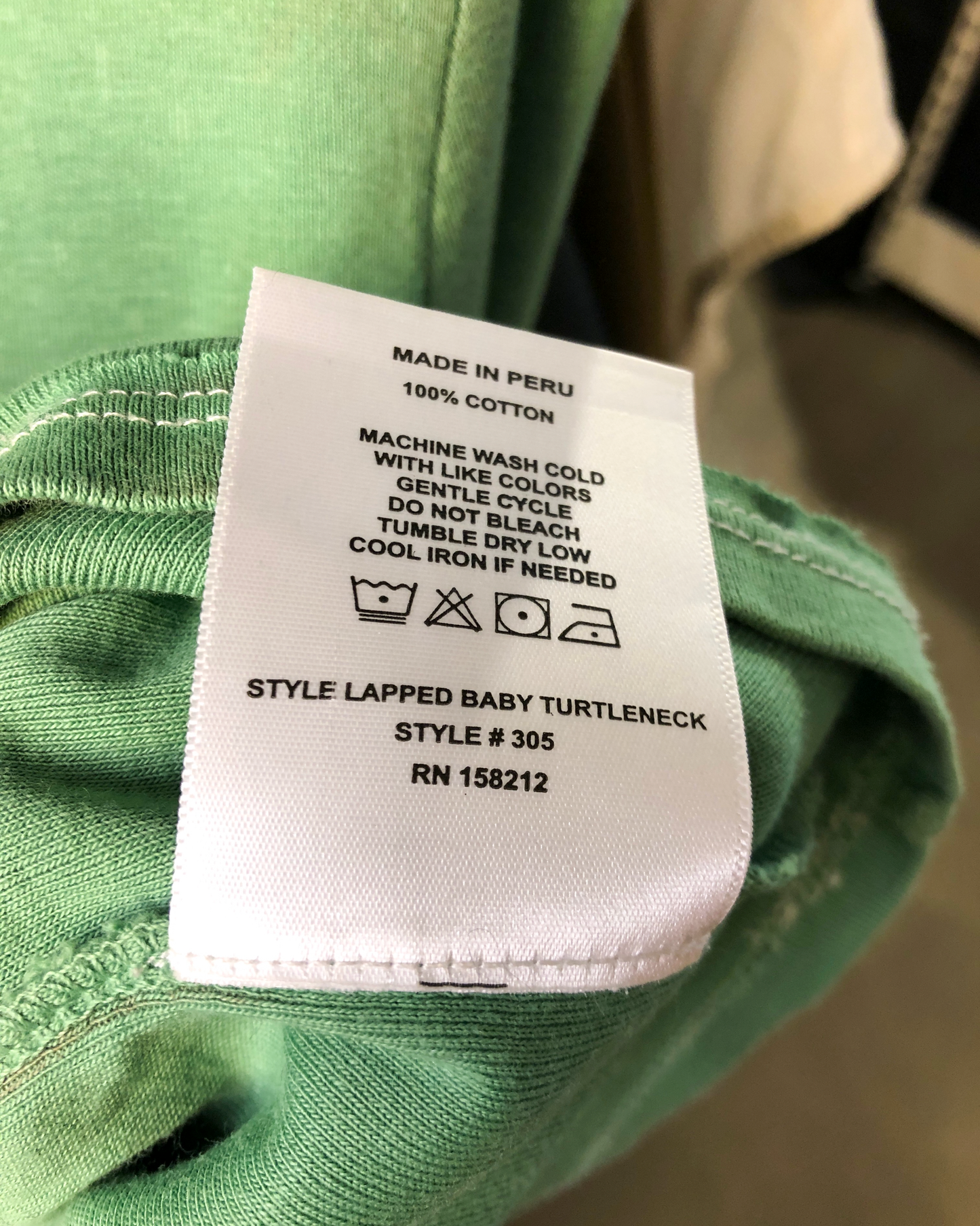 Size M | Eckhaus Latta Lapped Turtleneck Top