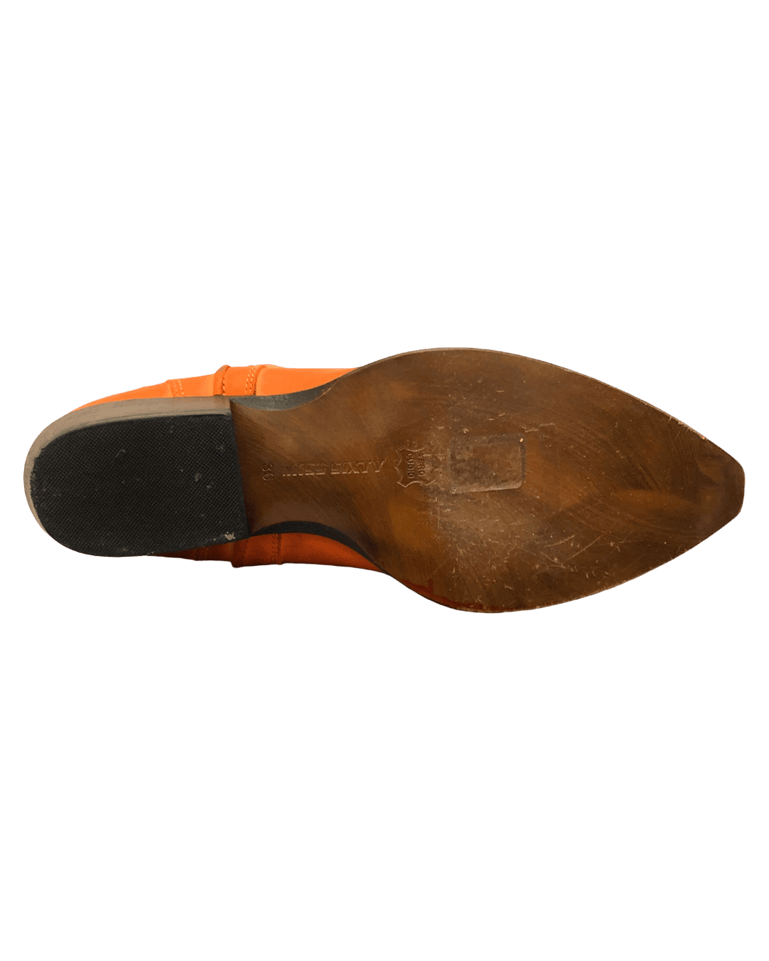 Size 36 | Miss Sixty Leather Y2K High Cowboy Boots