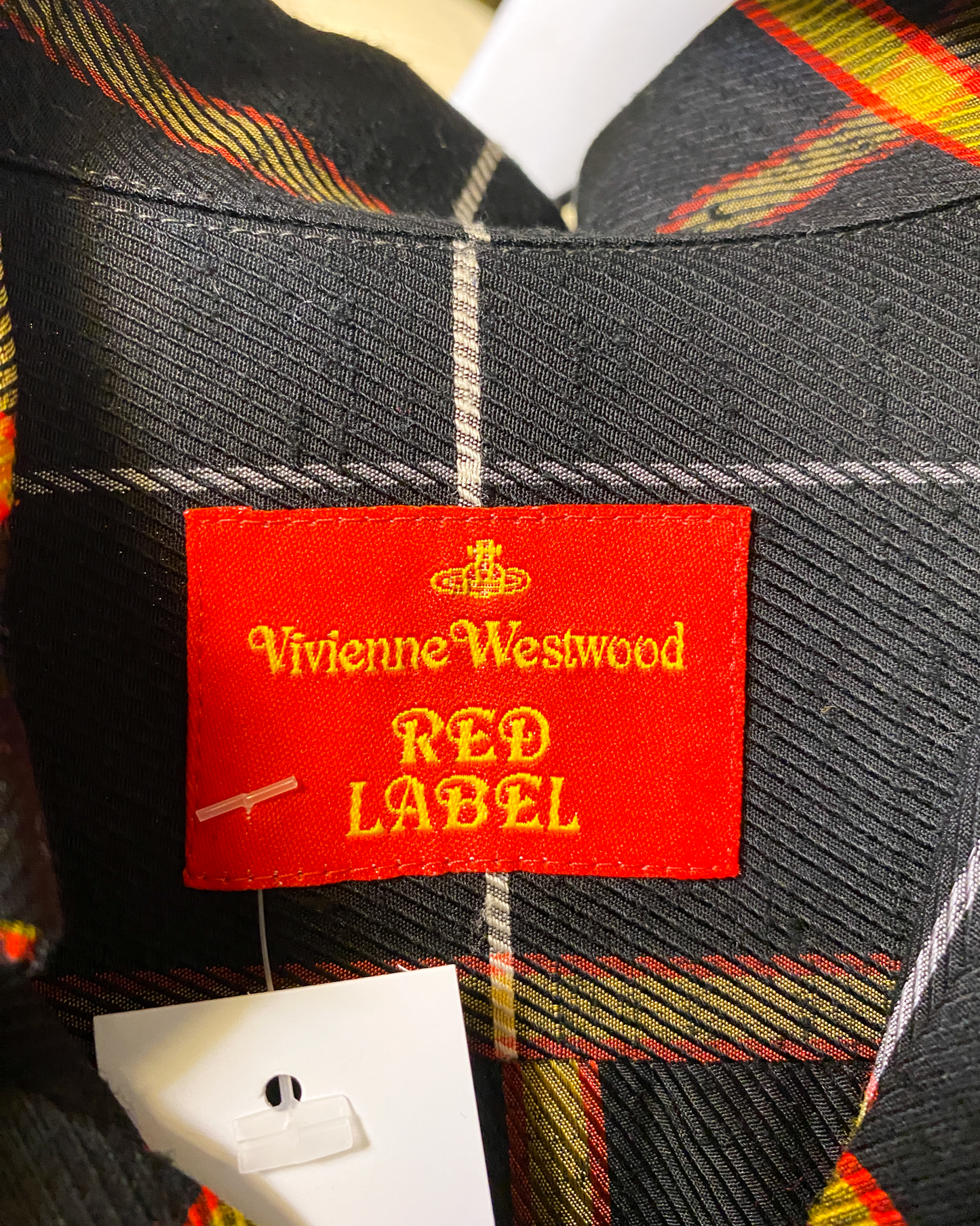 Size S | Vivienne Westwood Red Label Plaid Wool Shirt