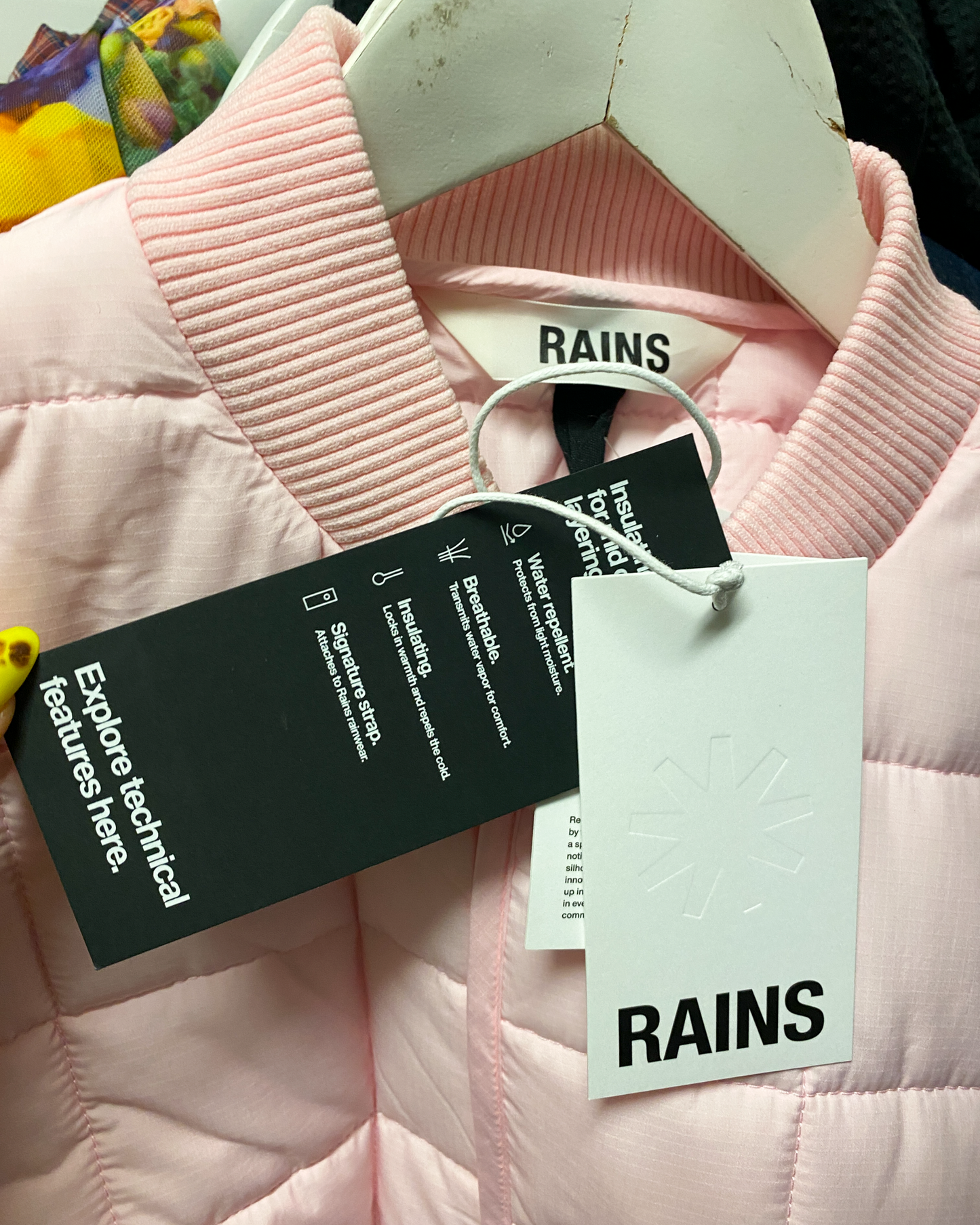 Size XL | Rains Liner Puffer Jacket NWT