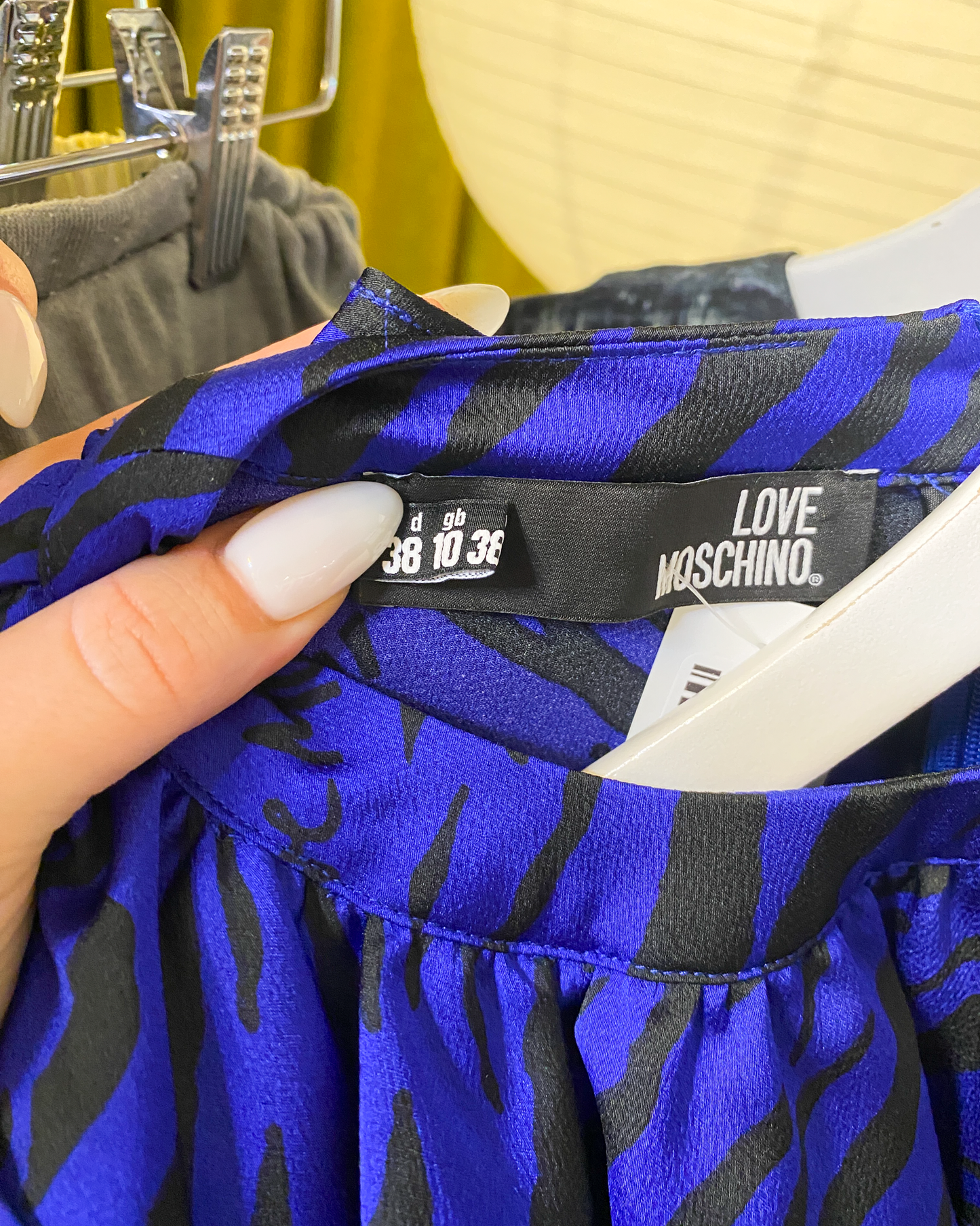 Size 10 | Love Moschino Animal Print Mini Dress