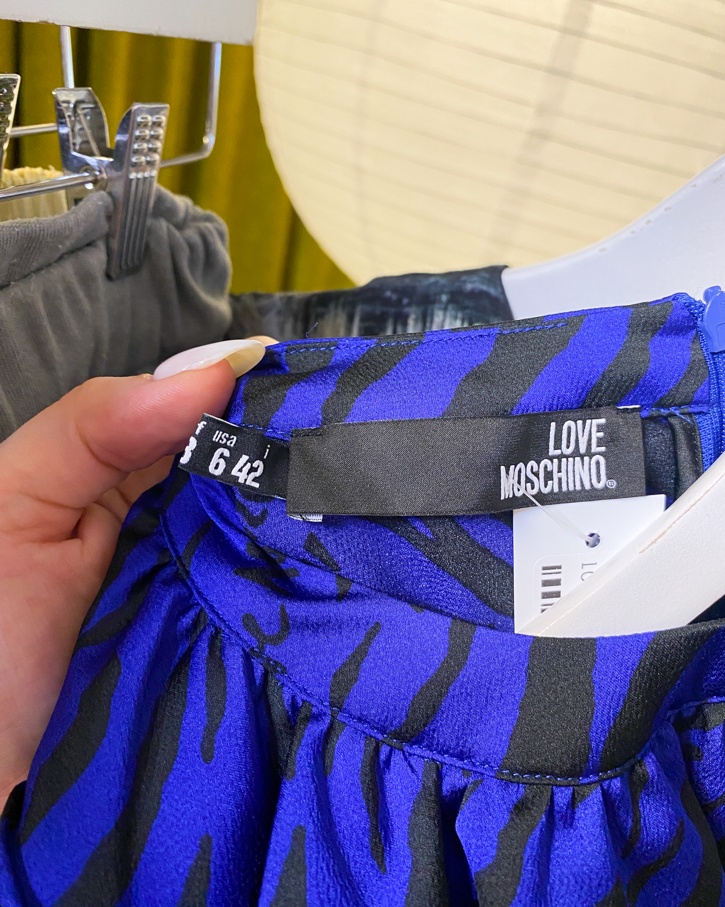 Size 10 | Love Moschino Animal Print Mini Dress