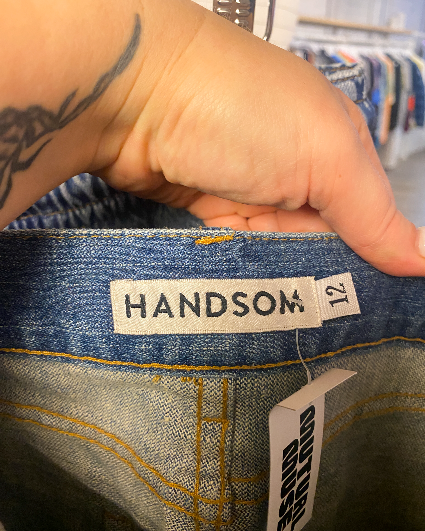 Size 12 | Handsom Straight Stonewash Jeans