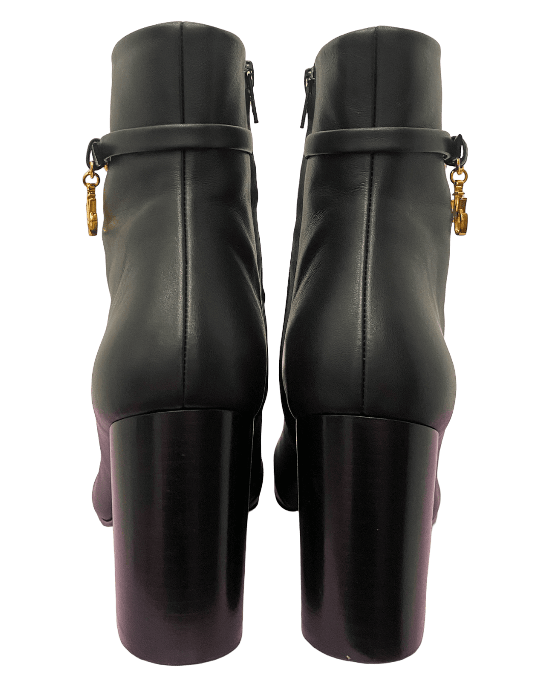 Size 40 | JW Anderson Logo Charm Leather Boots