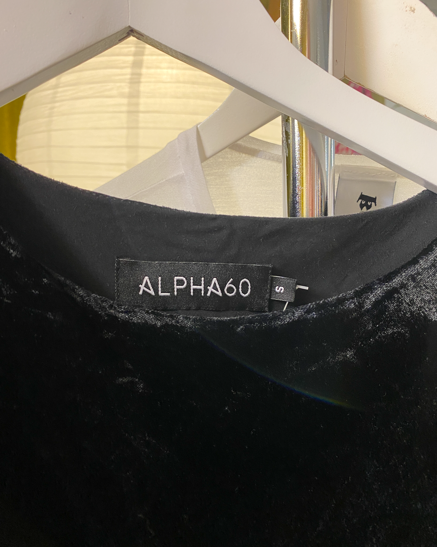 Size S | Alpha60 Velvet Bias Dress