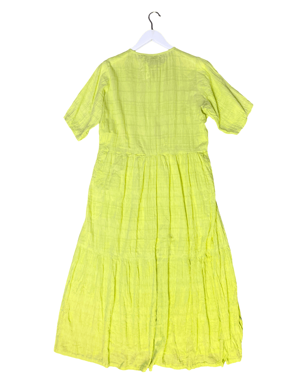 Size 8 | Handsom Tiered Cotton Midi Dress