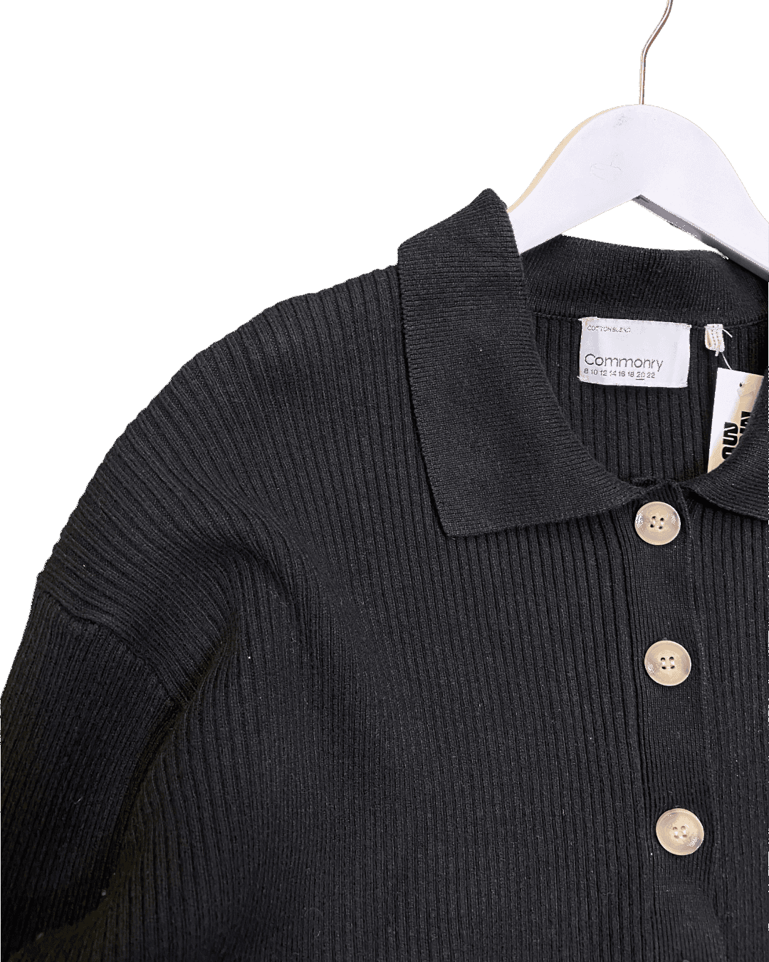Size 4XL | Commonry Ribbed Cotton Blend Jumper