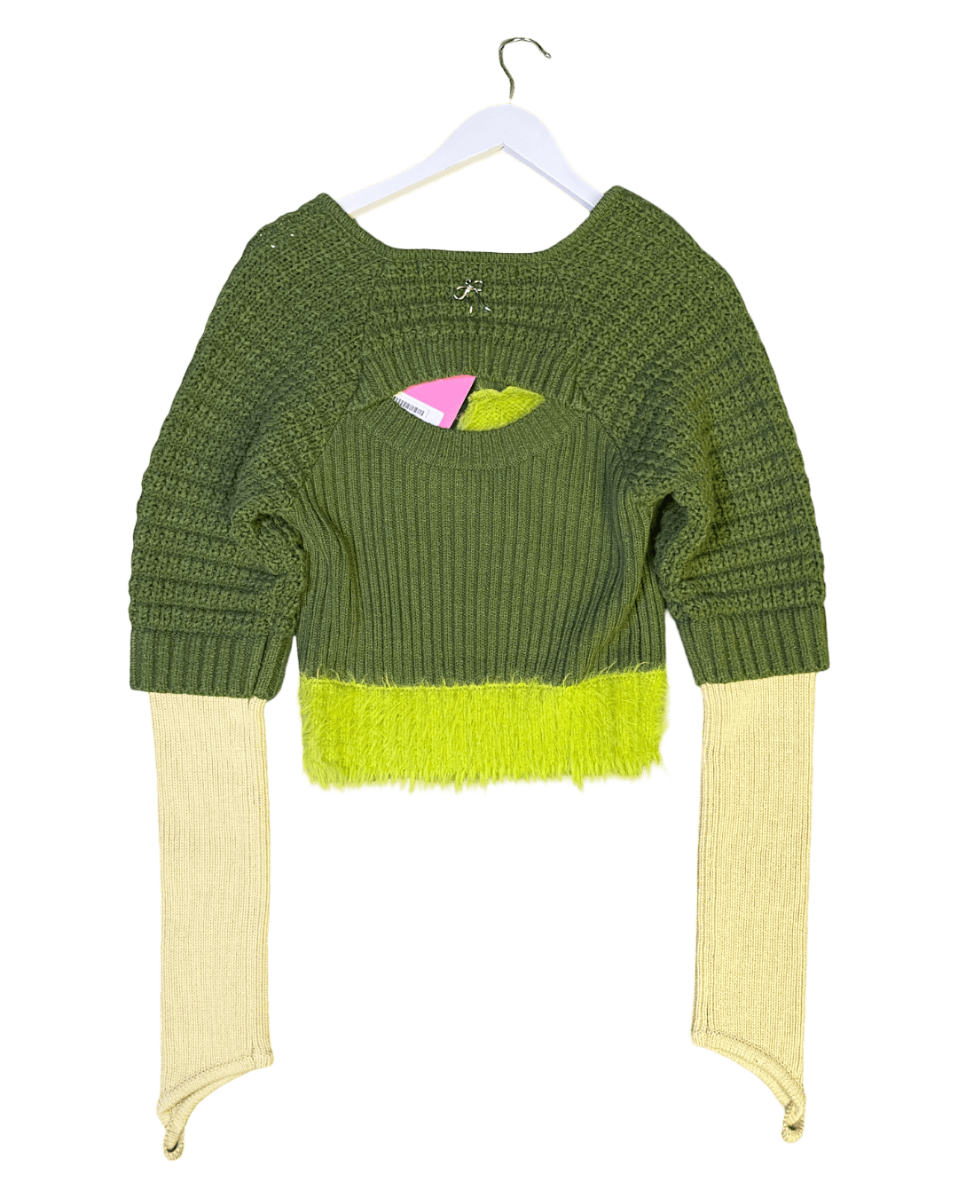 Size L | Andersson Bell Fuzzy Knit Top NWT