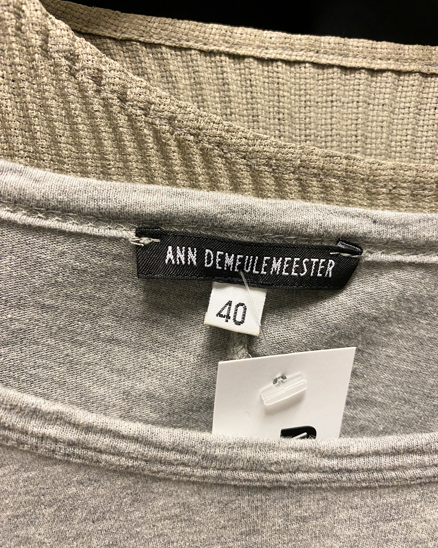 Size 40 (L) | Ann Demeulemeester Jersey Top