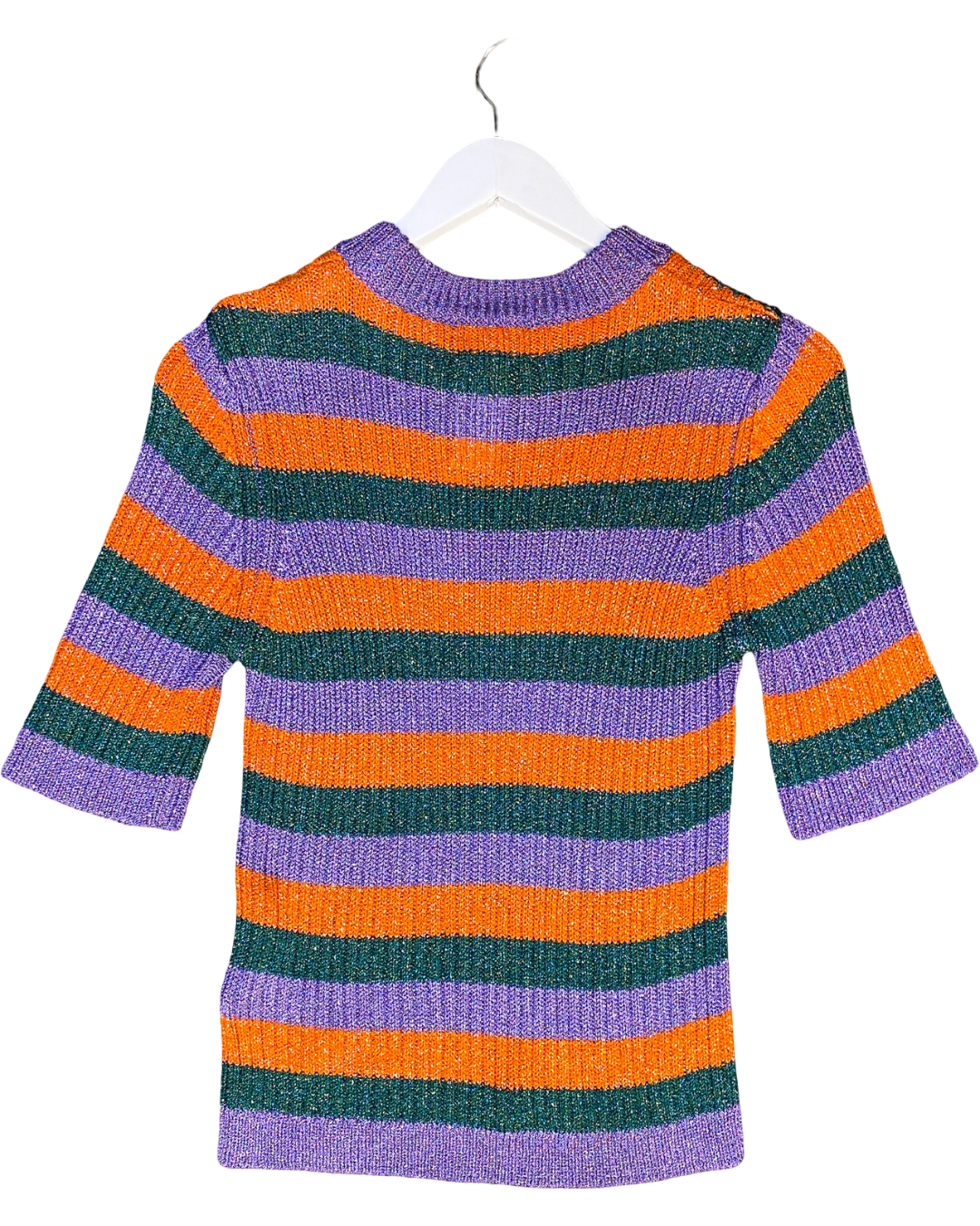 Size S | Ganni Lurex Knit Top