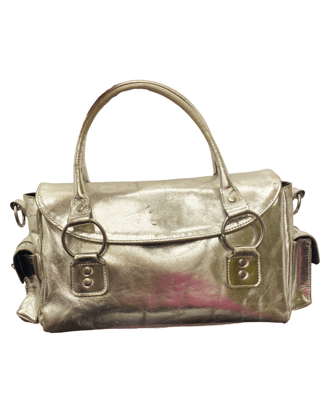 Junya Watanabe Comme des Garçons Silver Handbag