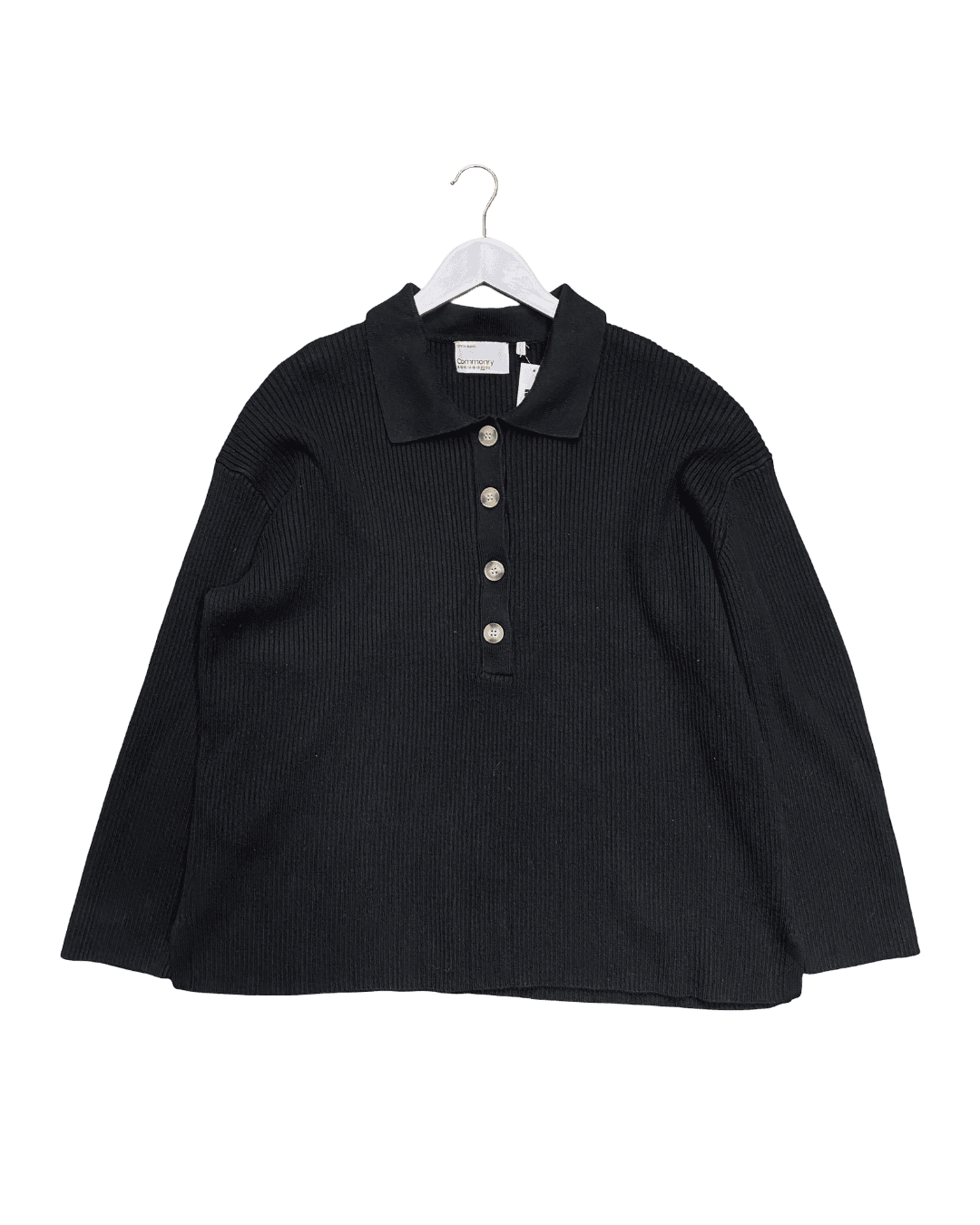 Size 4XL | Commonry Ribbed Cotton Blend Jumper