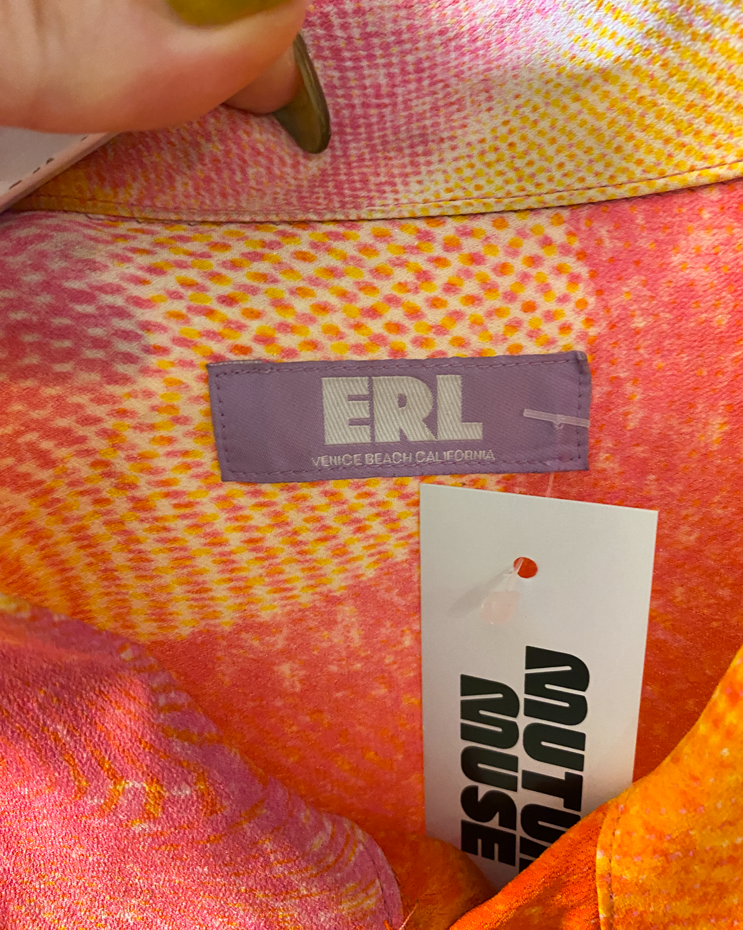Size XL | ERL Oversized Swirly Shirt
