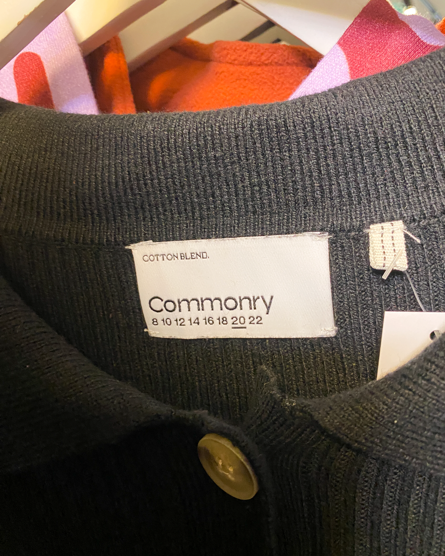 Size 4XL | Commonry Ribbed Cotton Blend Jumper