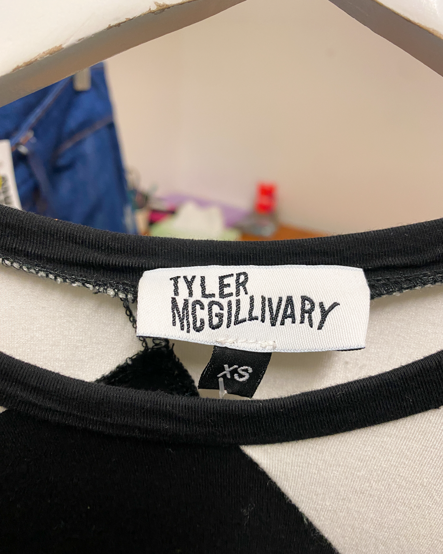 Size XS | Tyler McGillivary Warped Check Top