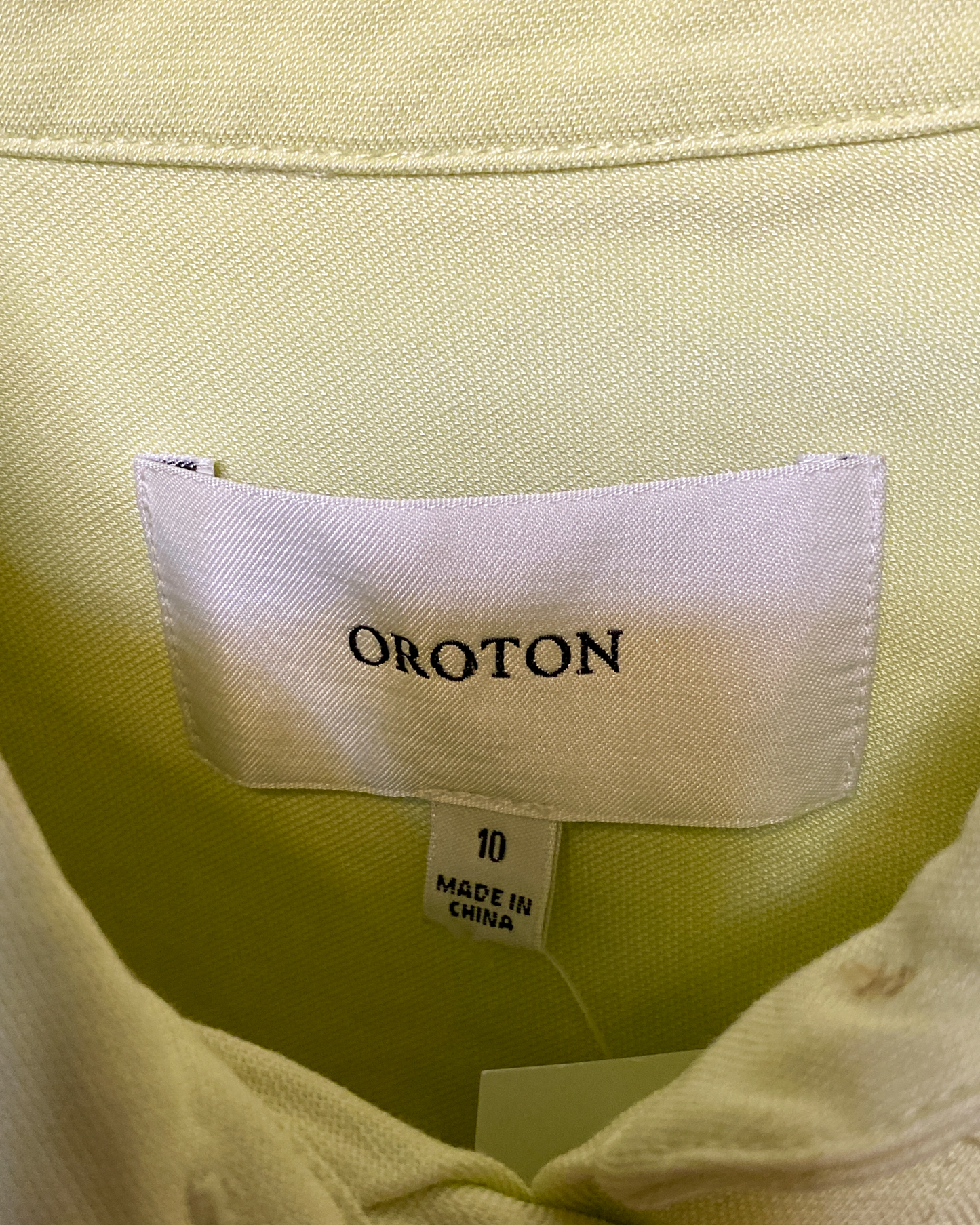 Size 10 | Oroton Oversized Shirt