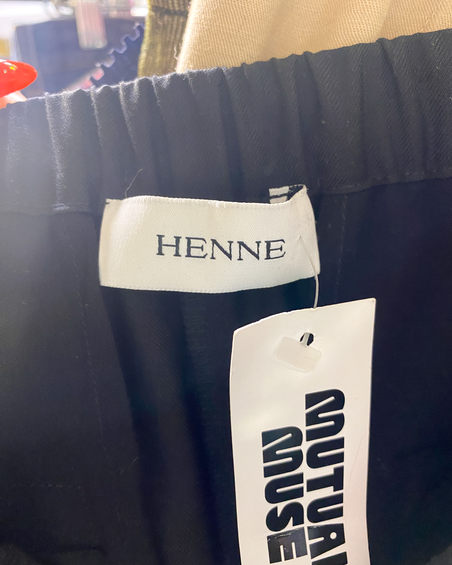 Size 8 | Henne Straight Cotton Pants