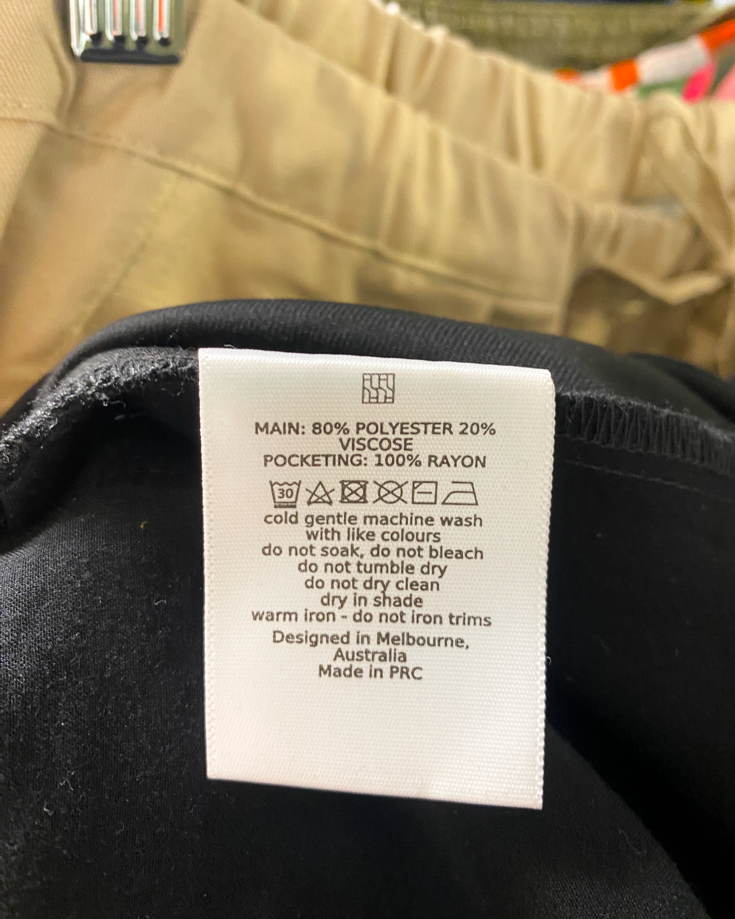 Size 8 | Henne Straight Cotton Pants