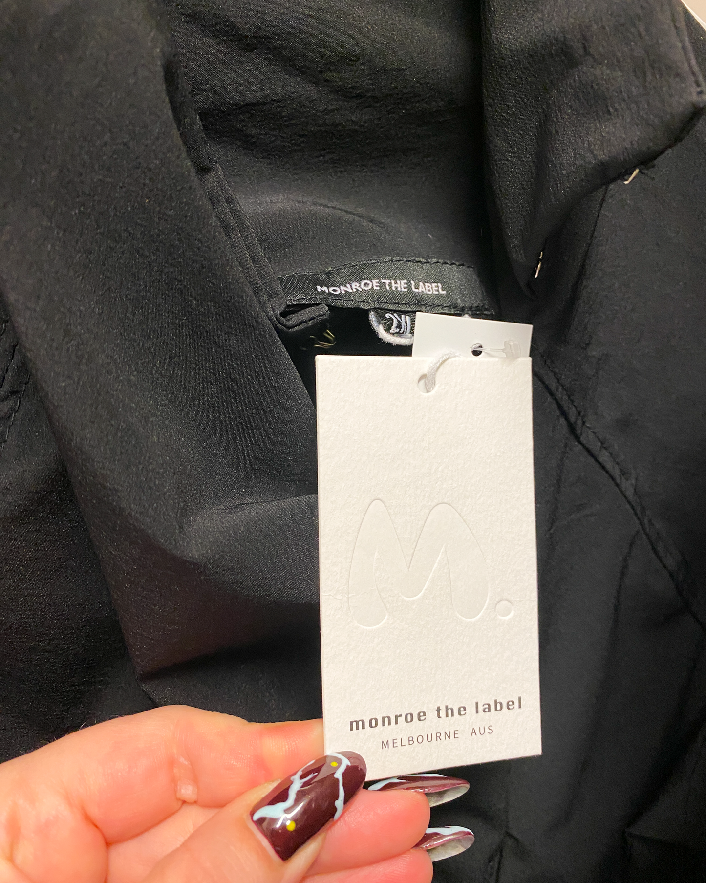 Size 2XL | Monroe the Label Hook + Eye Qipao Top