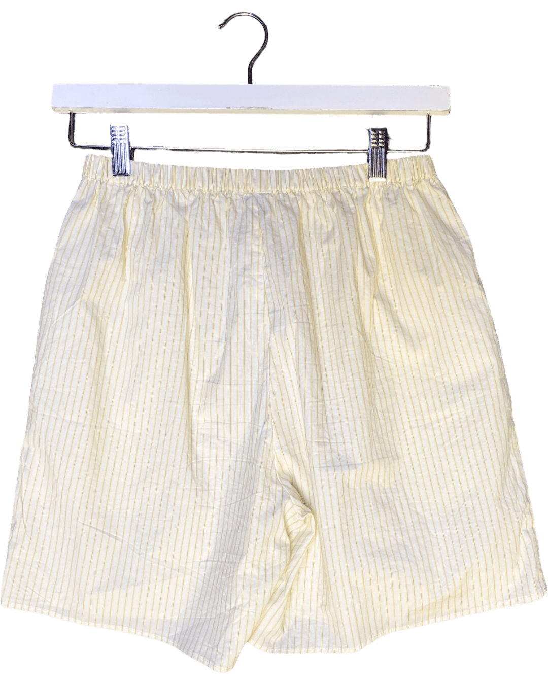 Size XS | Deiji Studios Striped Cotton Shorts