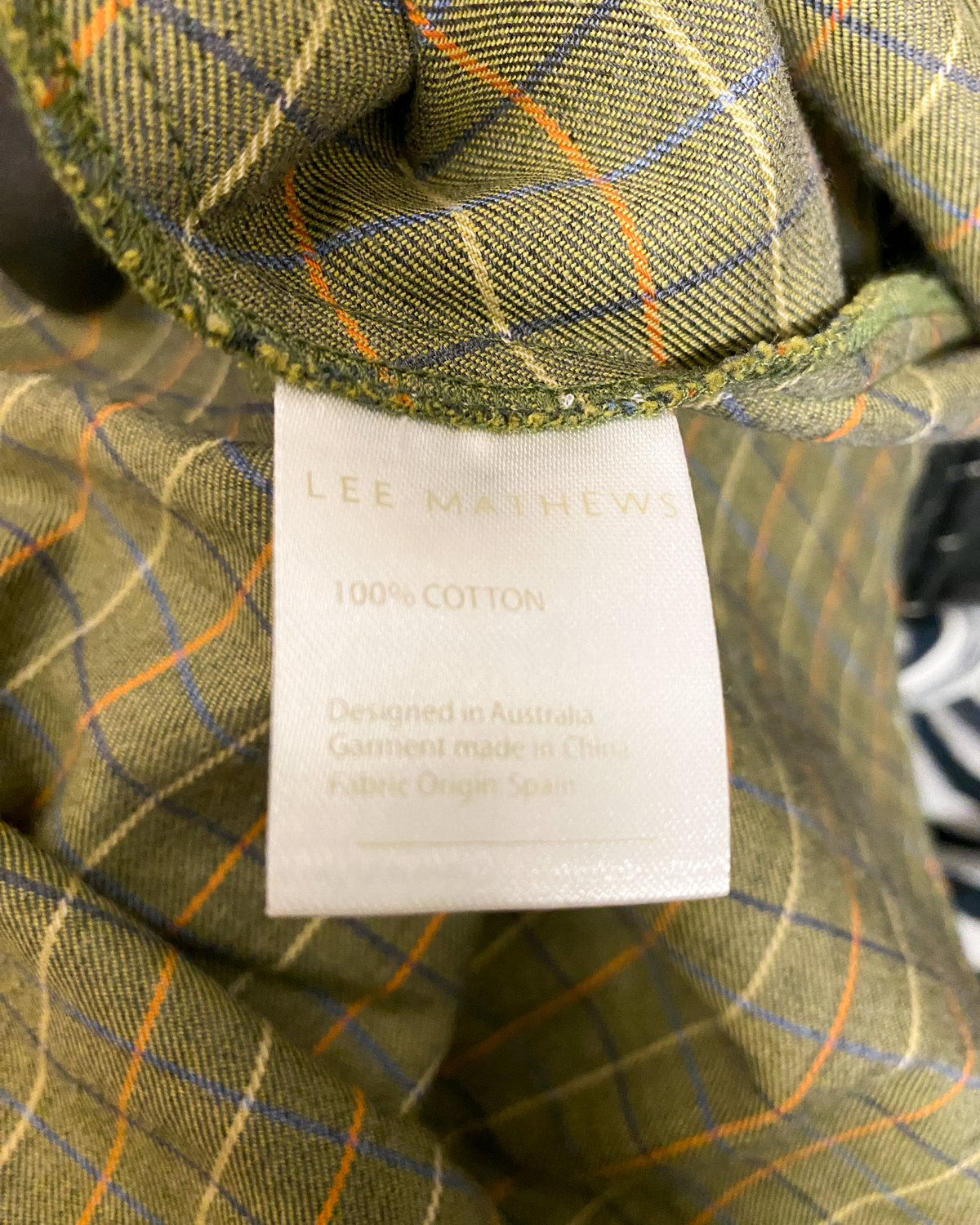 Size 1 (S) | Lee Mathews Patchwork Plaid Skirt