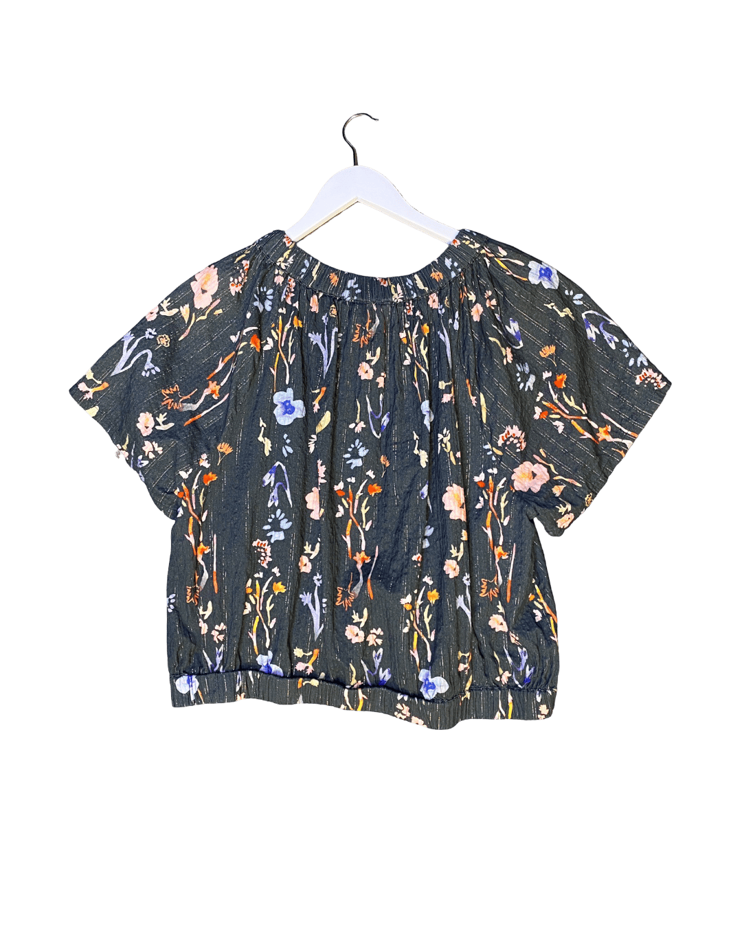 Size 20 | Nancybird Lightweight Sparkle Stripe Top
