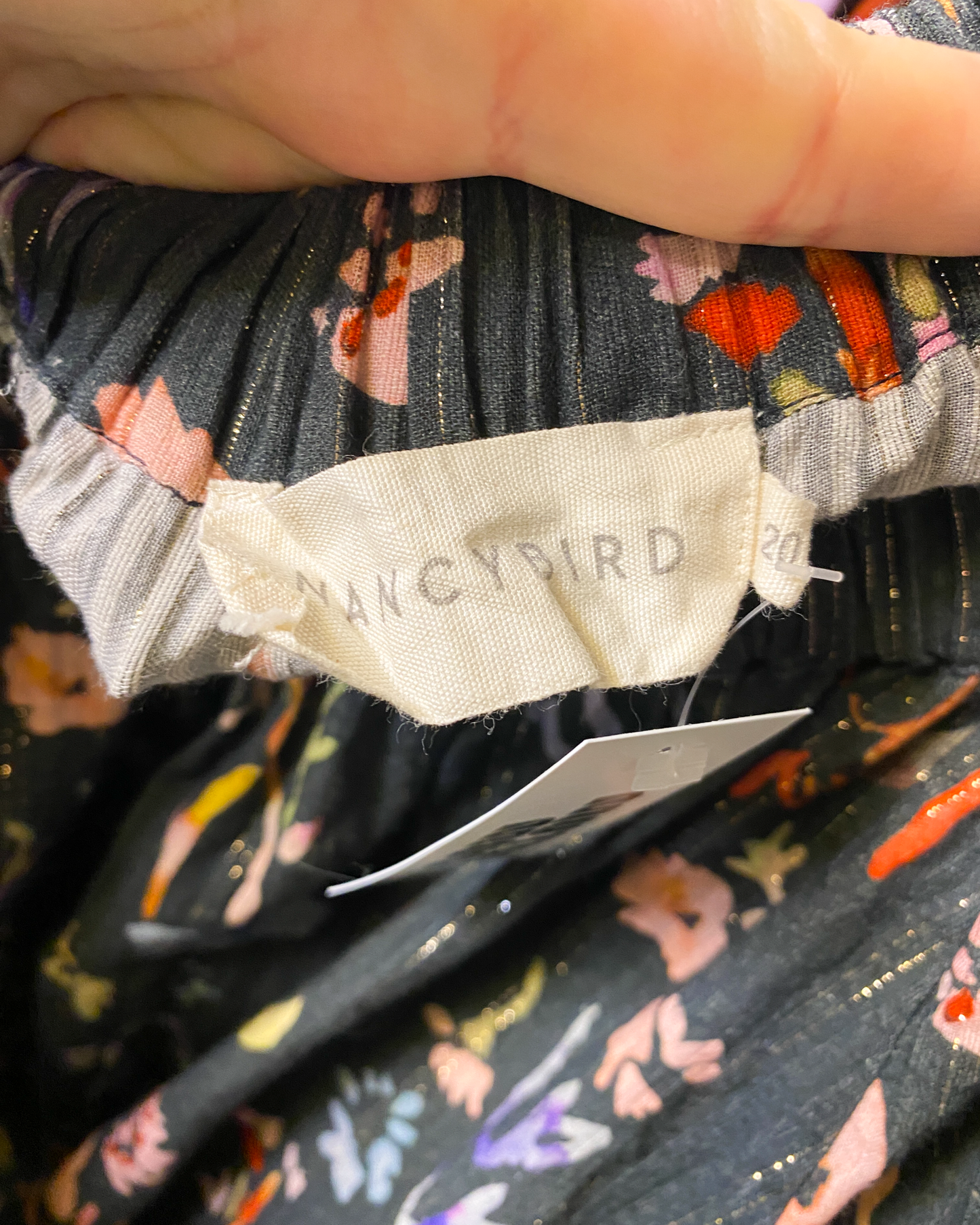 Size 20 | Nancybird Lightweight Sparkle Stripe Top